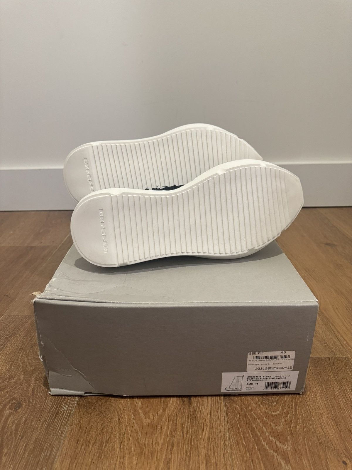 Rick Owens Drkshdw BRAND NEW RICK OWENS BOOTS Size US 12 / EU 45 - 5 Thumbnail