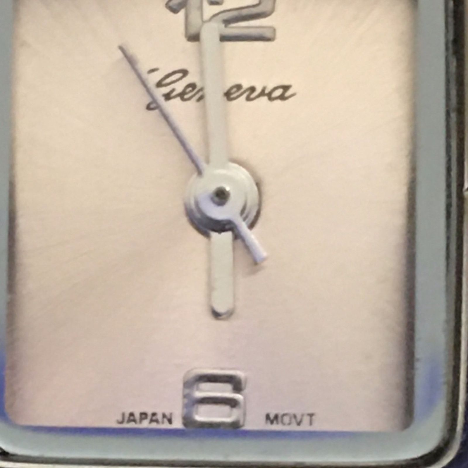 Geneva Ladies Geneva leather & silver tone band watch Size ONE SIZE - 6 Thumbnail