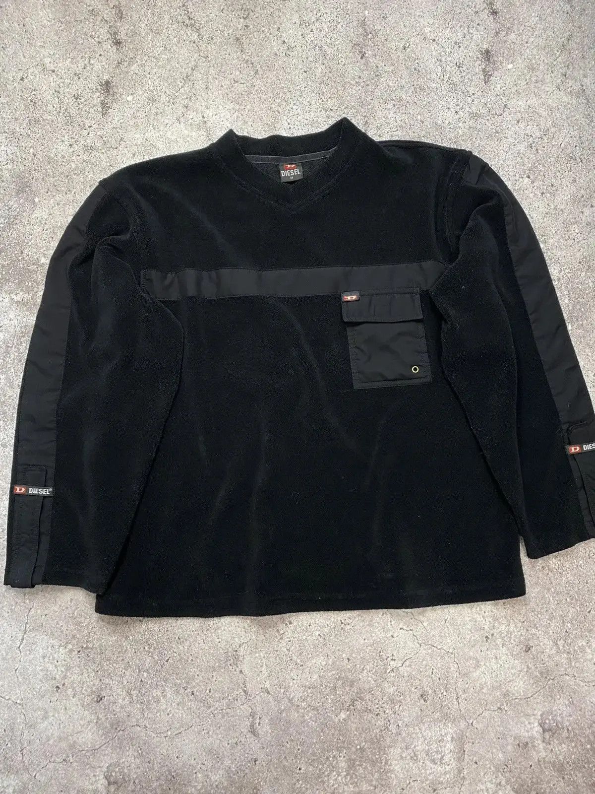 Diesel DIESEL VINTAGE LIGHT JACKET SWEATSHIRT FLEECE Size US M / EU 48-50 / 2 - 1 Thumbnail