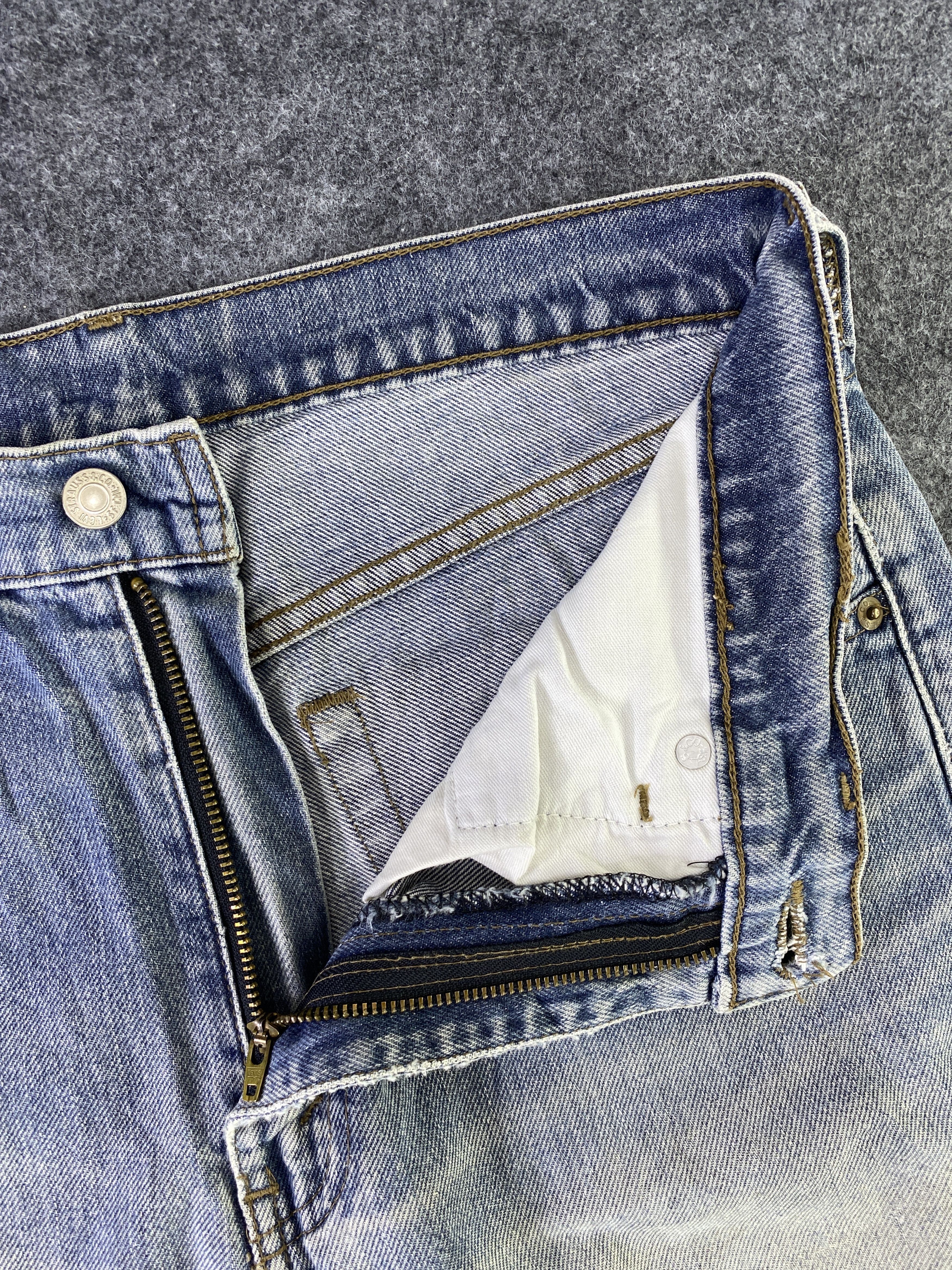 Levi's Vintage Levi's 509 Distress Blue Wash Jeans - J930 Size US 32 / EU 48 - 7 Thumbnail