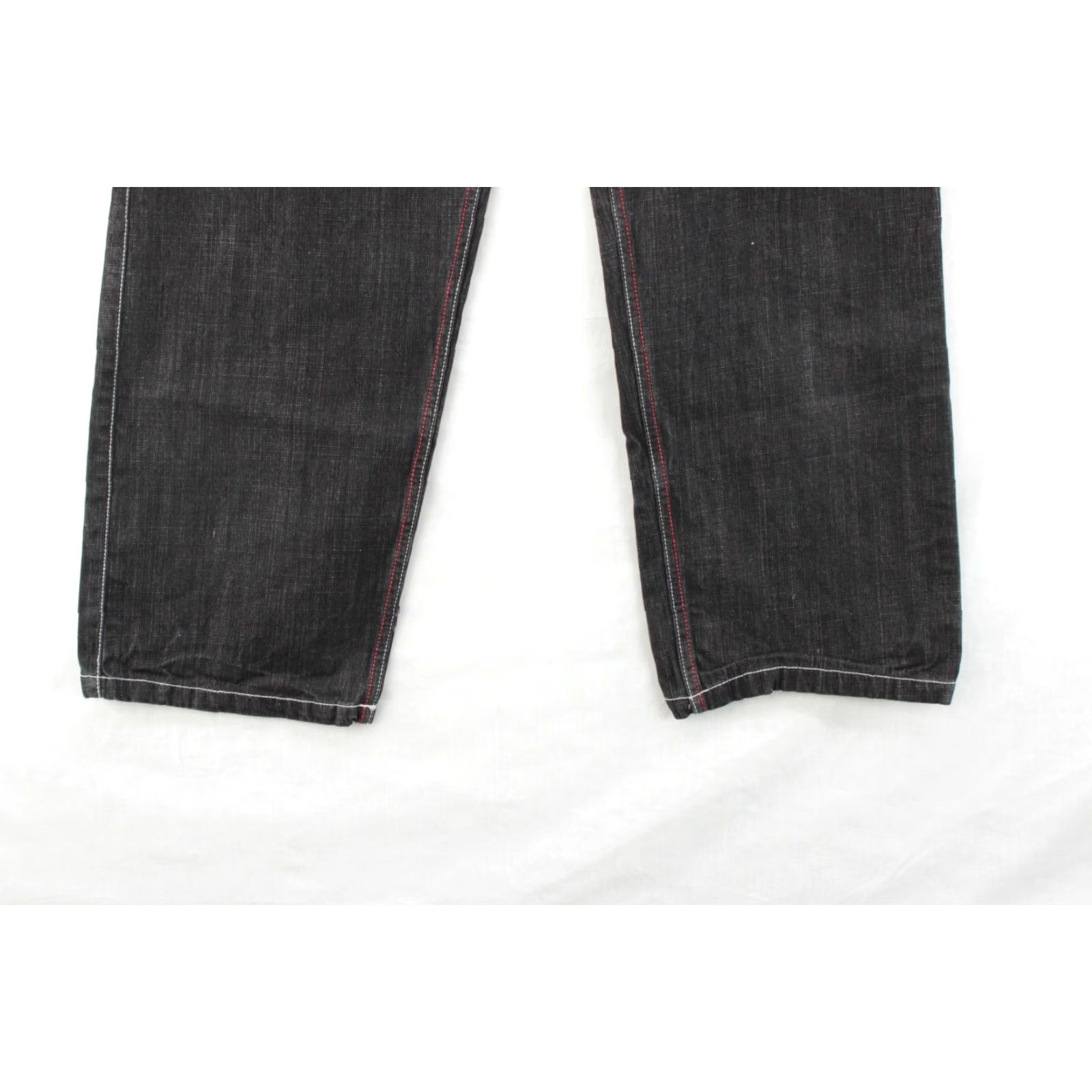 Vintage VTG Ubug Baggy Jeans Men's 40x33 Black Streetwear Grunge Gorpcore Y2K Wide Leg Jeans 90s Mens Size US 40 / EU 56 - 4 Thumbnail