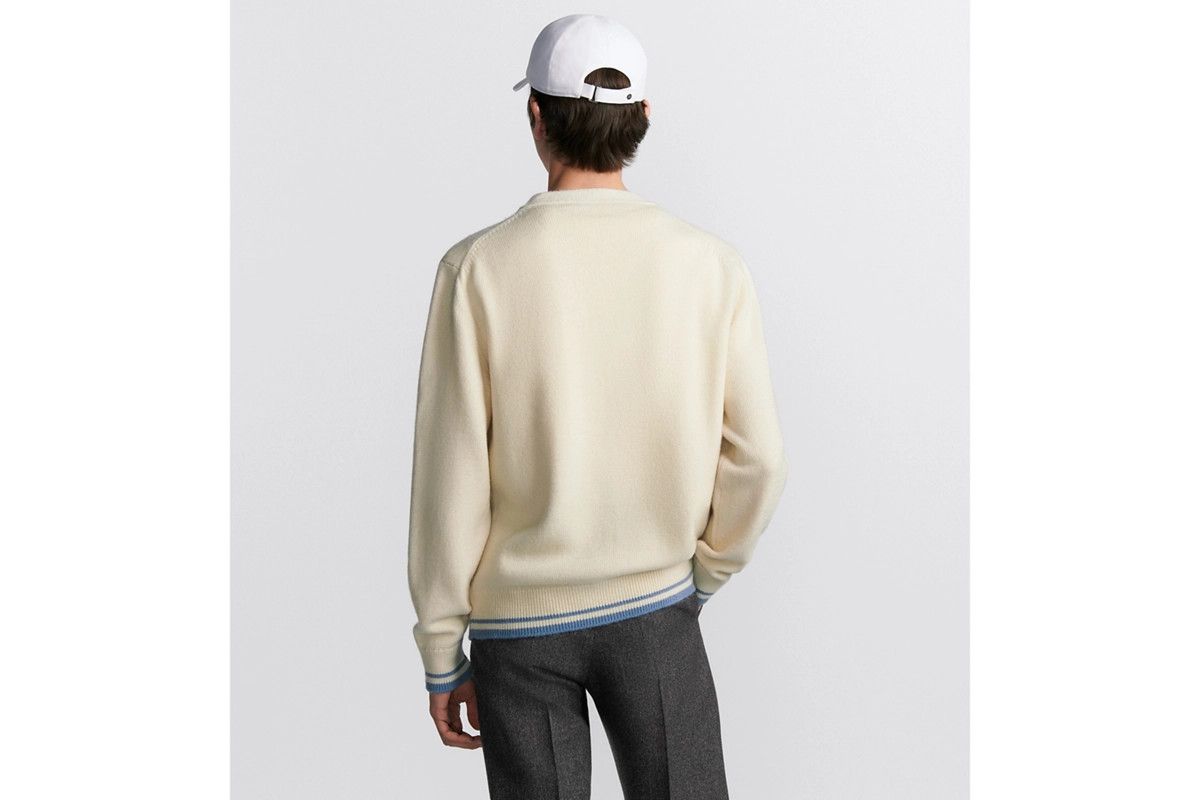Dior o1bcso1str0226 Tag Cardigan in Beige Size US S / EU 44-46 / 1 - 6 Thumbnail