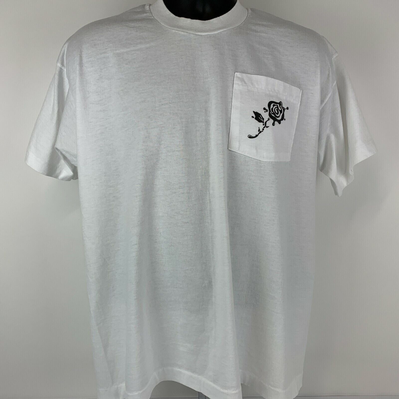 Fruit Of The Loom Vintage 90s Boom & Bloom Texas T Shirt Advertising X-Large Size US XL / EU 56 / 4 - 2 Thumbnail