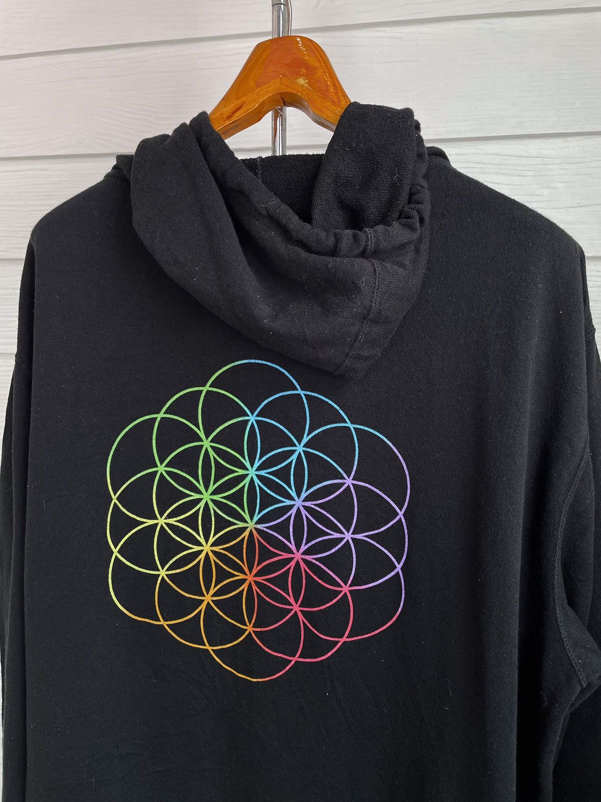 Band Tees × Vintage COLDPLAY A HEAD FULL OF DREAMS WORLD TOUR 2017 HOODIE Size US XXL / EU 58 / 5 - 4 Thumbnail