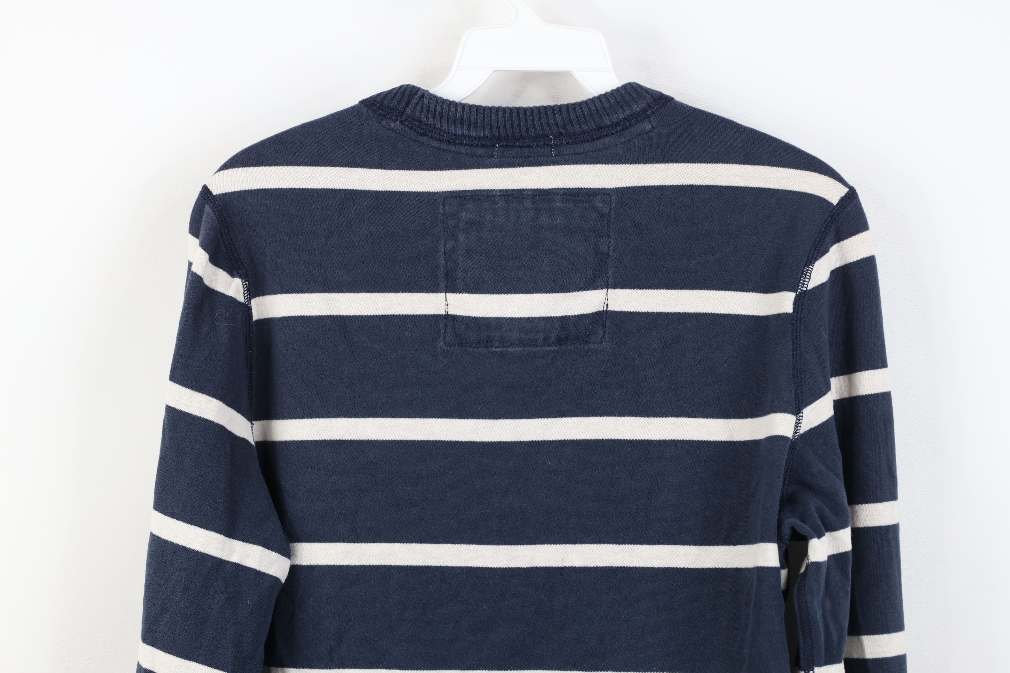 Abercrombie & Fitch Vintage 90s Y2K Abercrombie & Fitch Knit Long Sleeve T-Shirt Size US M / EU 48-50 / 2 - 11 Thumbnail