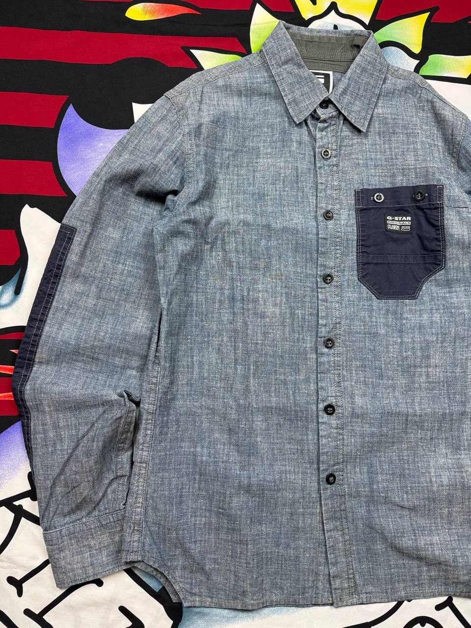 G-Star G-Star Raw Denim Jet Work shirt in blue Size S Size US S / EU 44-46 / 1 - 5 Thumbnail