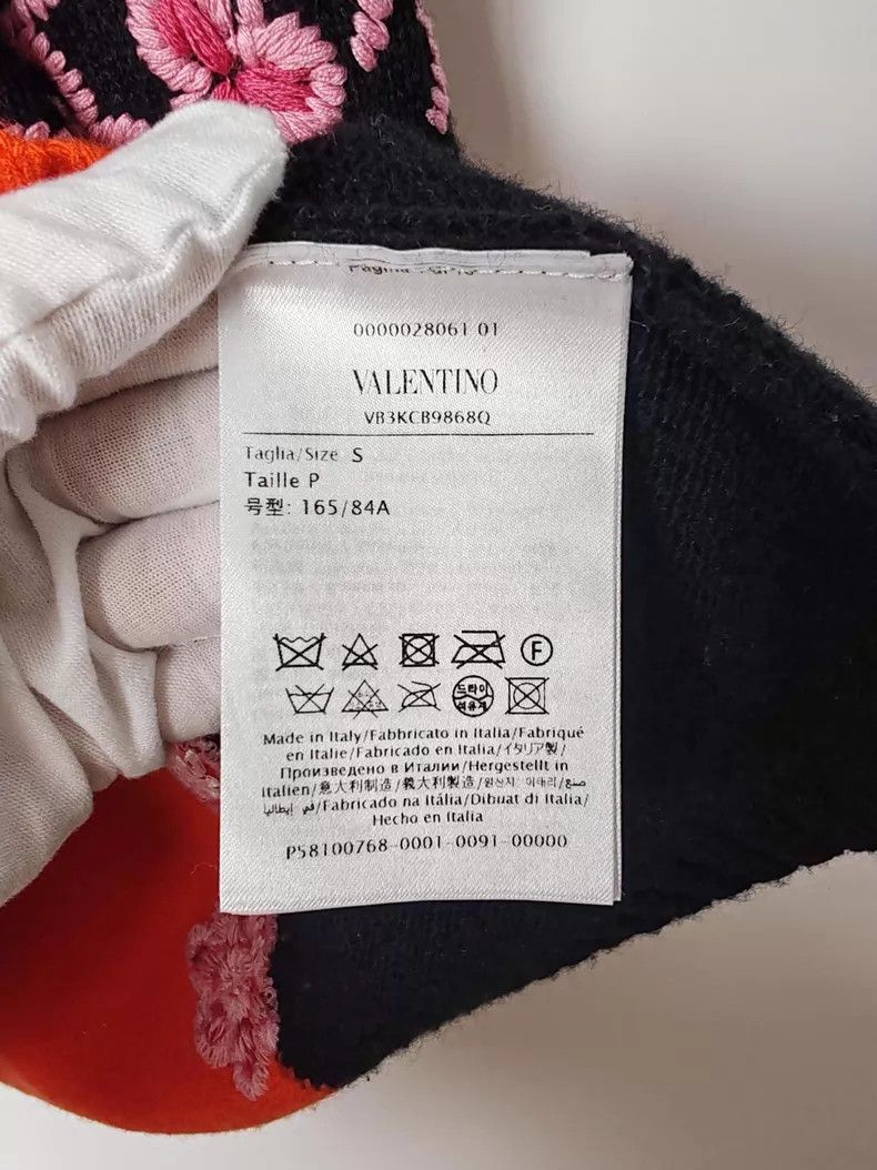 Other Valentino Heavy Flower Embroidered Cashmere Knitwear Size S / US 4 / IT 40 - 5 Thumbnail