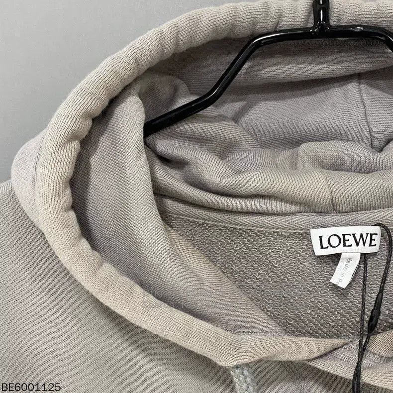 Loewe Loewe Embroidered Logo Hoodie Size US L / EU 52-54 / 3 - 7 Thumbnail
