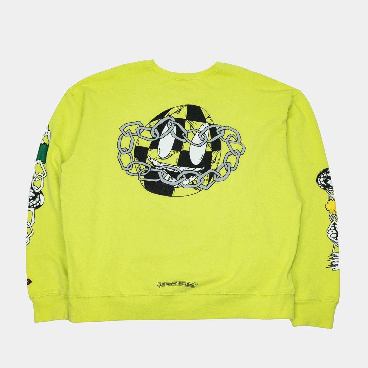 Chrome Hearts Chrome Hearts x Matty Boy Link Crewneck Sweatshirt Size US XL / EU 56 / 4 - 2 Thumbnail