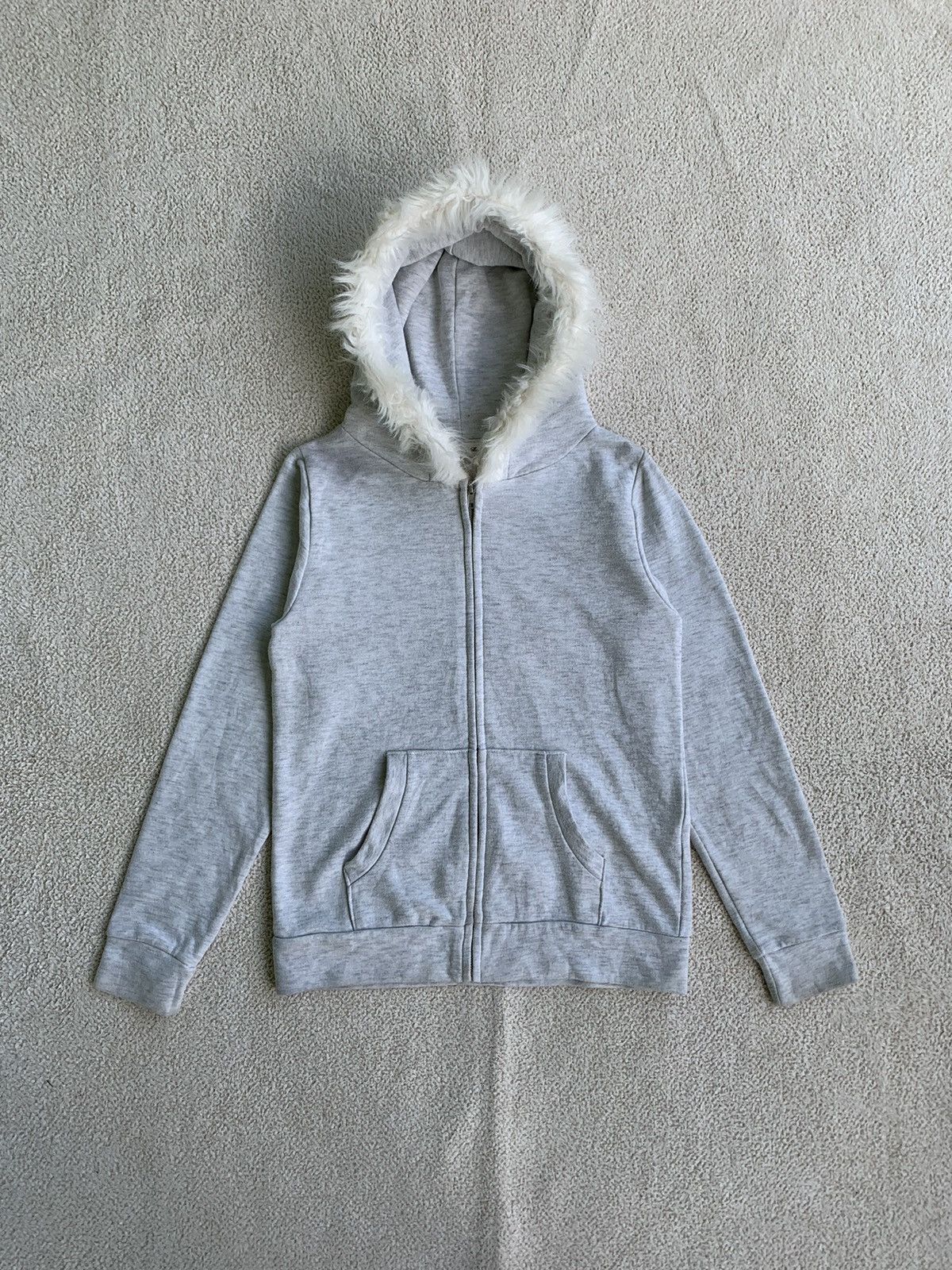 If Six Was Nine × Japanese Brand × Le Grande Bleu (L.G.B.) Japanese Dreamy Minx Fur Zip Hoodie Jacket Size US S / EU 44-46 / 1 - 1 Thumbnail