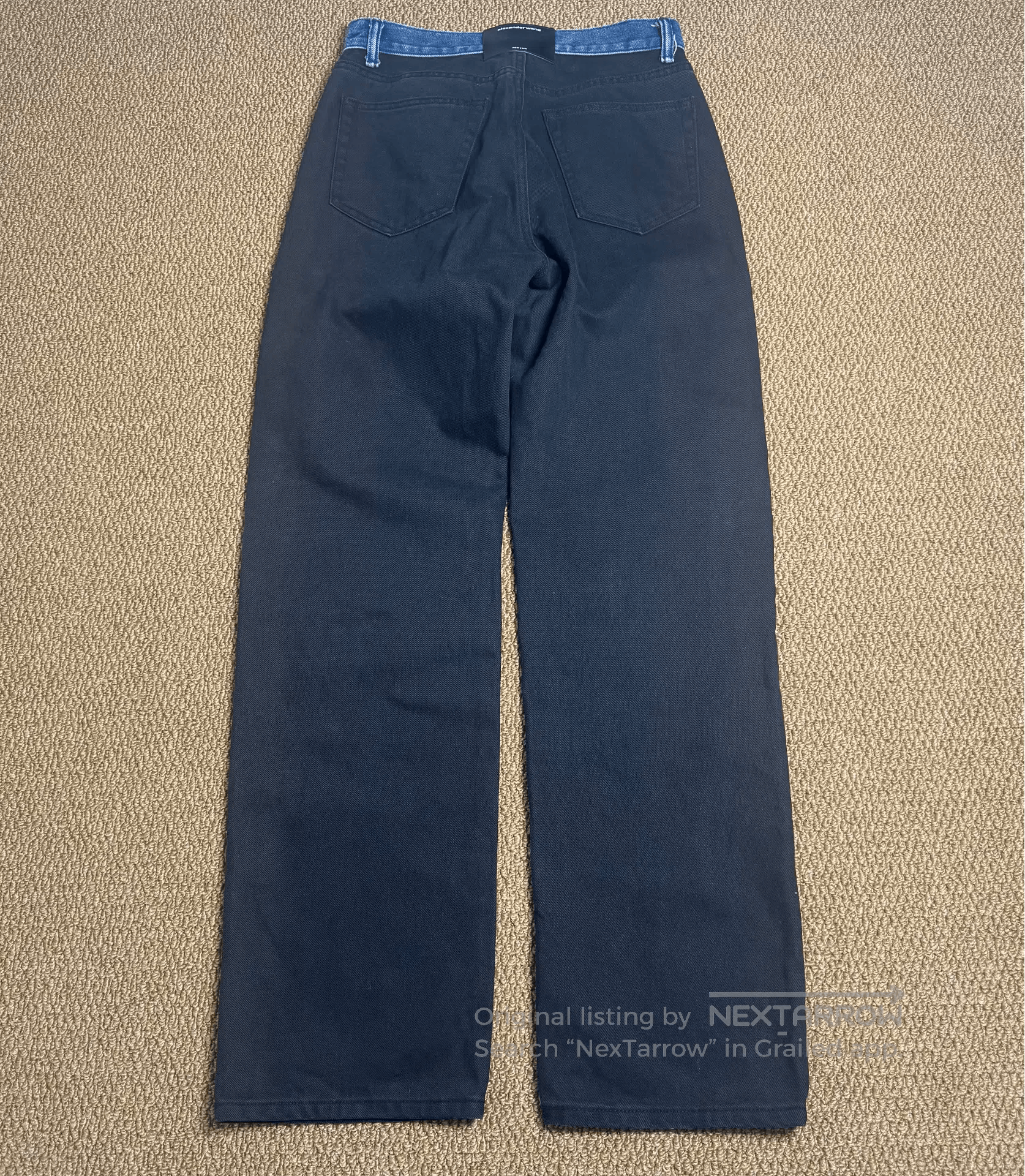 Alexander Wang Alexander Wang Black Denim Pants. Size 26" / US 2 / IT 38 - 2 Thumbnail