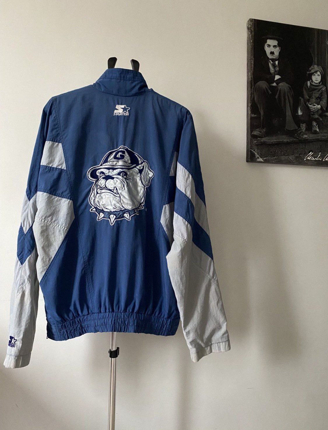 Starter × Vintage Georgetown Hoyas Starter Vintage Jacket Size US L / EU 52-54 / 3 - 5 Thumbnail