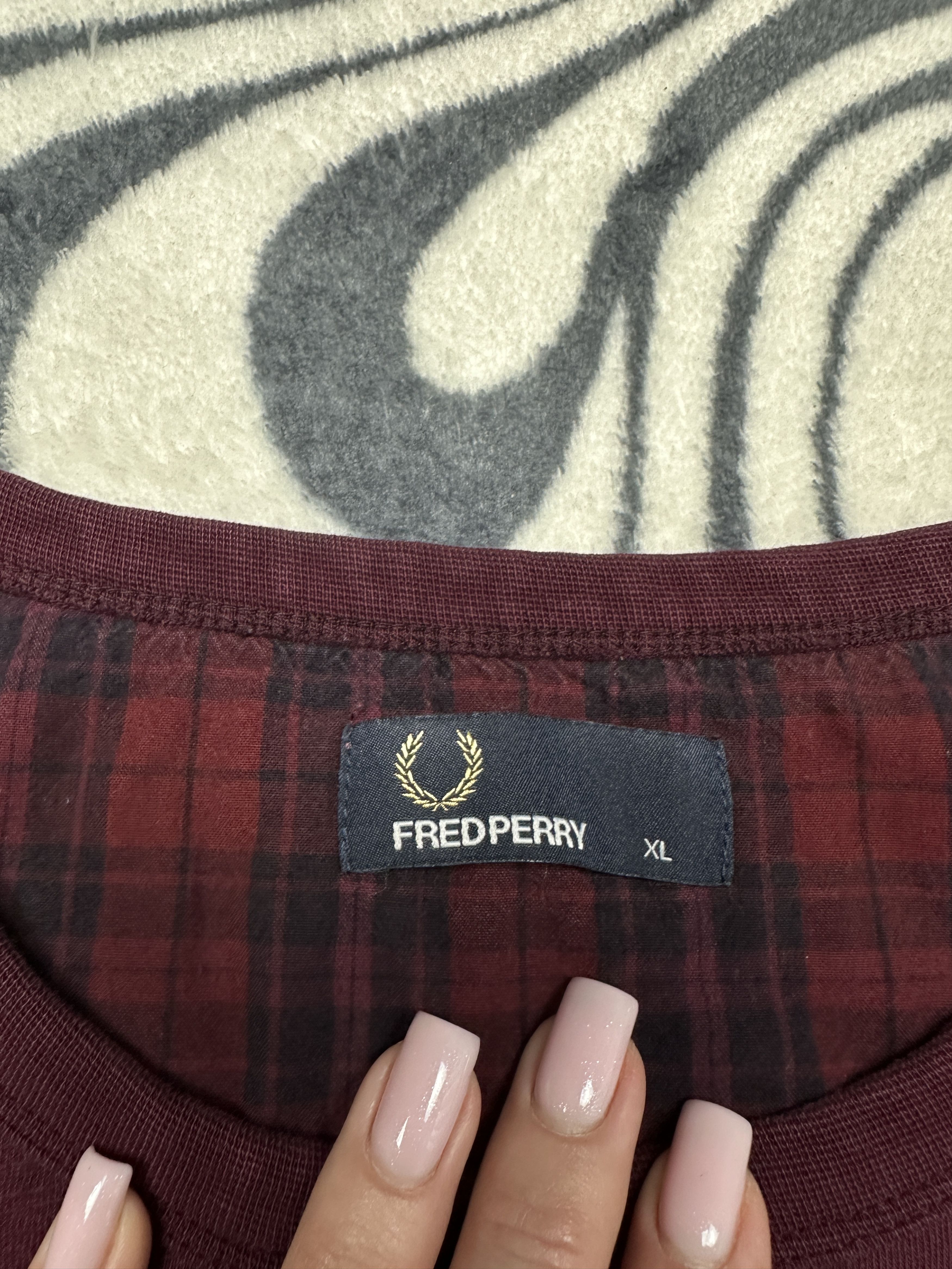 Fred Perry Fred Perry Vintage Mens T-Shirt Tee Size US XL / EU 56 / 4 - 4 Thumbnail