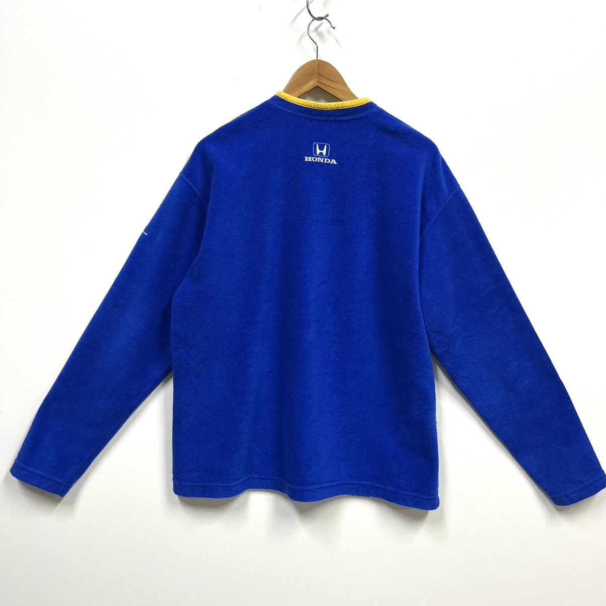 Formula 1 × Honda × Vintage Vintage 90s Honda Formula One F1 Fleece Sweatshirt Size US L / EU 52-54 / 3 - 7 Thumbnail