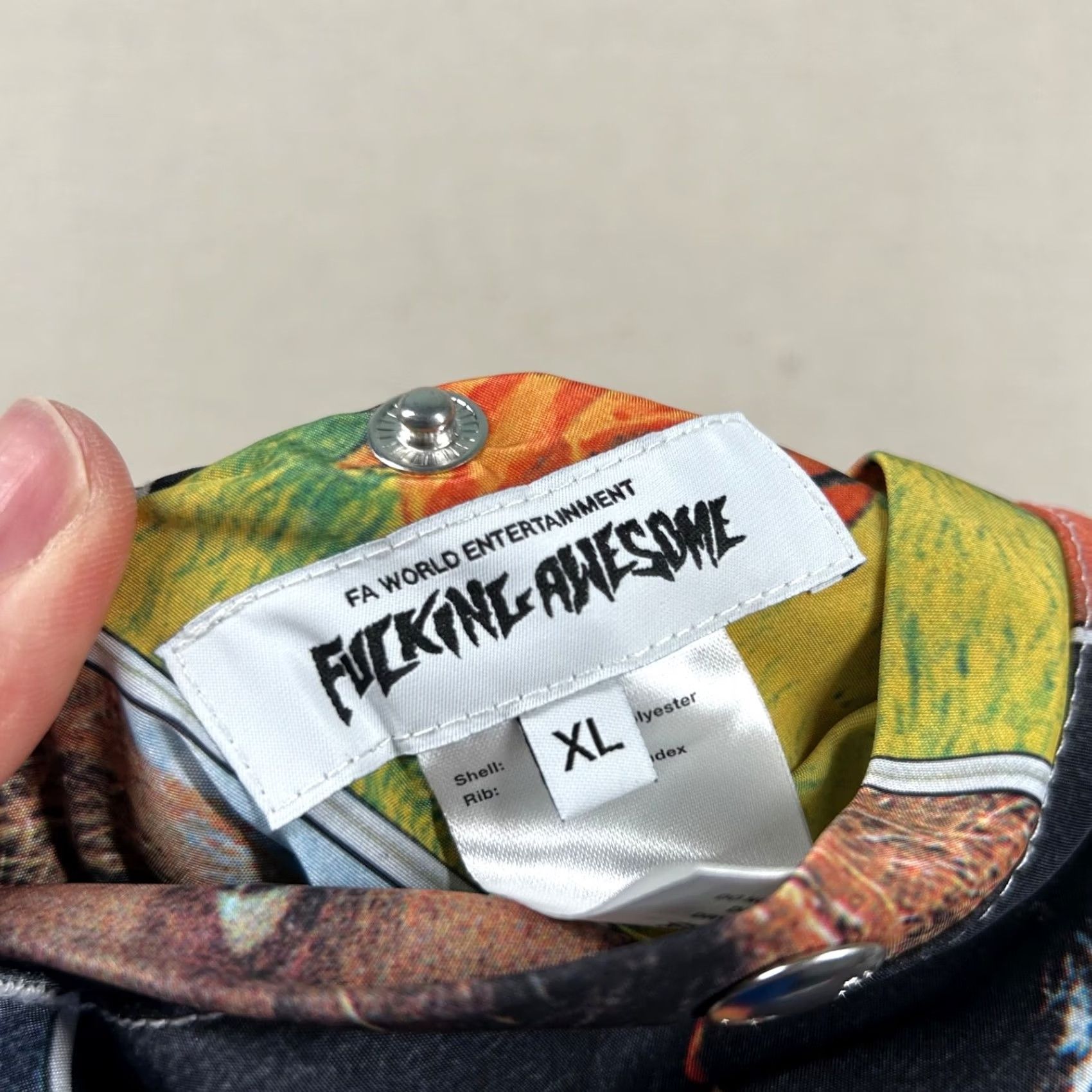 Fucking Awesome Vintage Jacket: Reversible Skateboarding - Stylish Bomber XXL Mens Size US XL / EU 56 / 4 - 7 Thumbnail