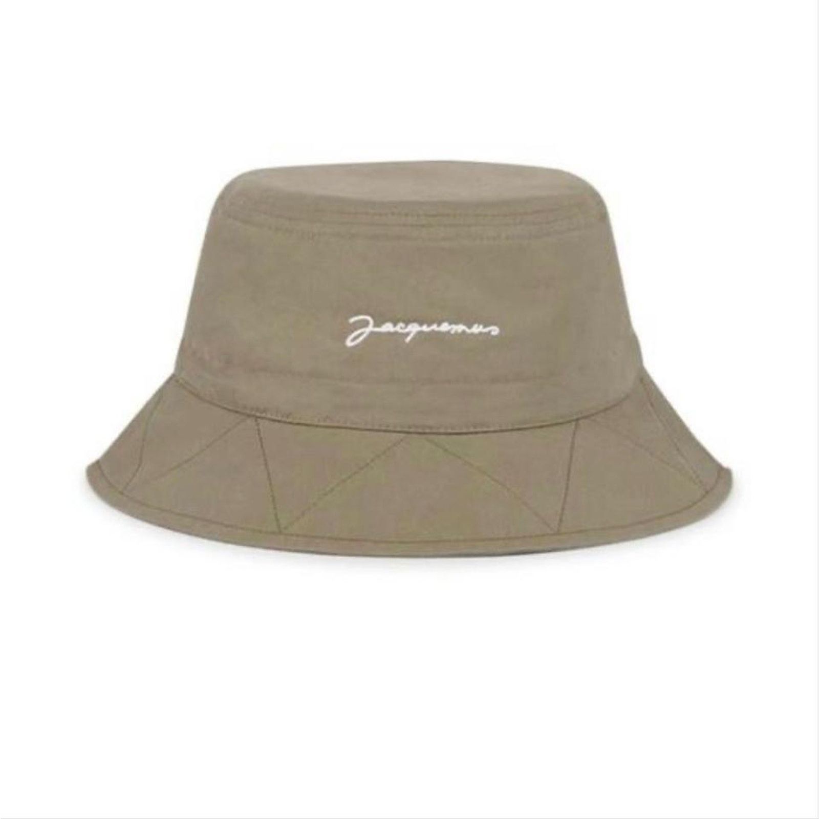 Jacquemus Le Bob Picchu logo embroidered bucket hat Size ONE SIZE - 3 Thumbnail
