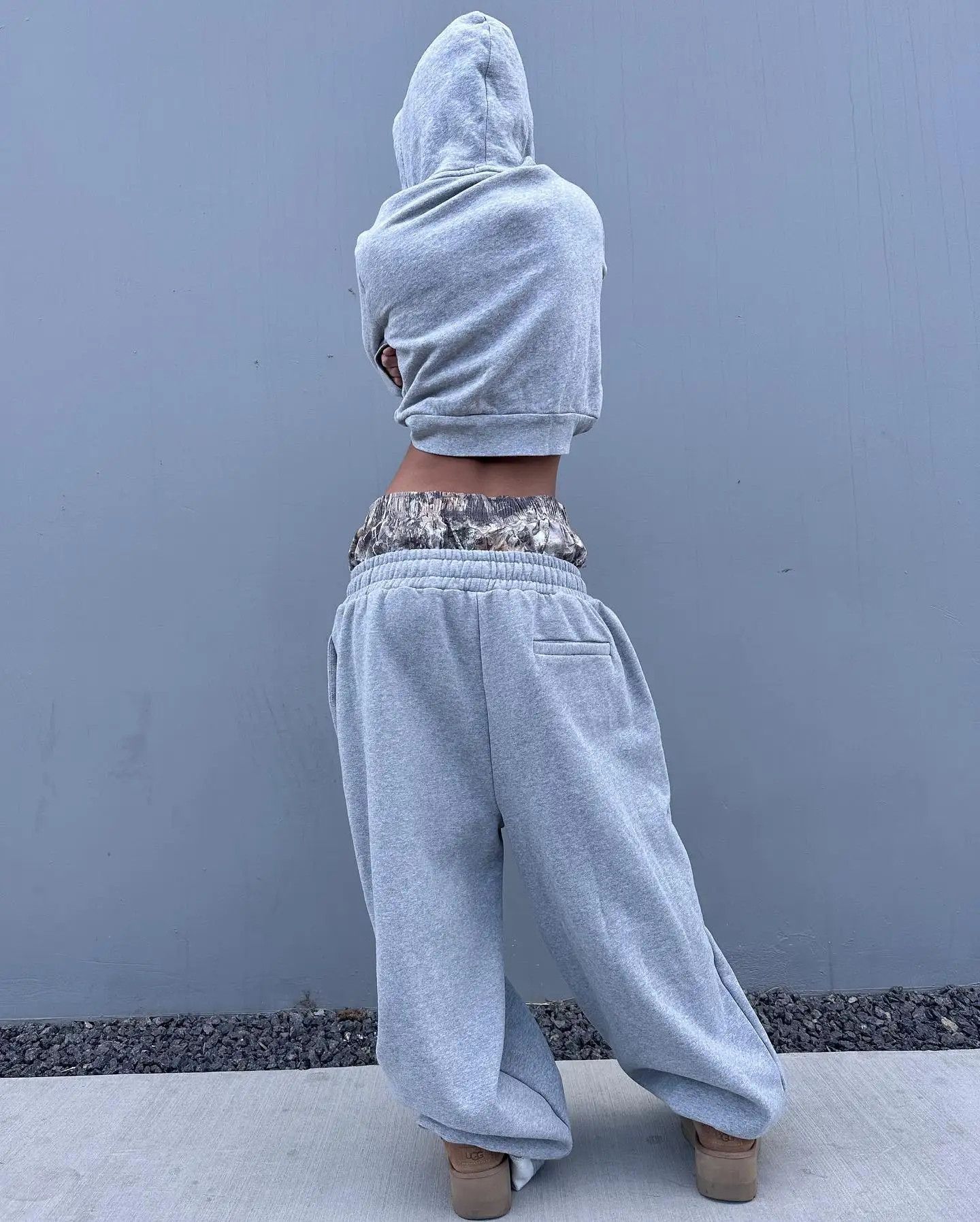 Designer × Japanese Brand Double Waist Baggy Pants Embroidery Pattern Size US 30 / EU 46 - 3 Thumbnail