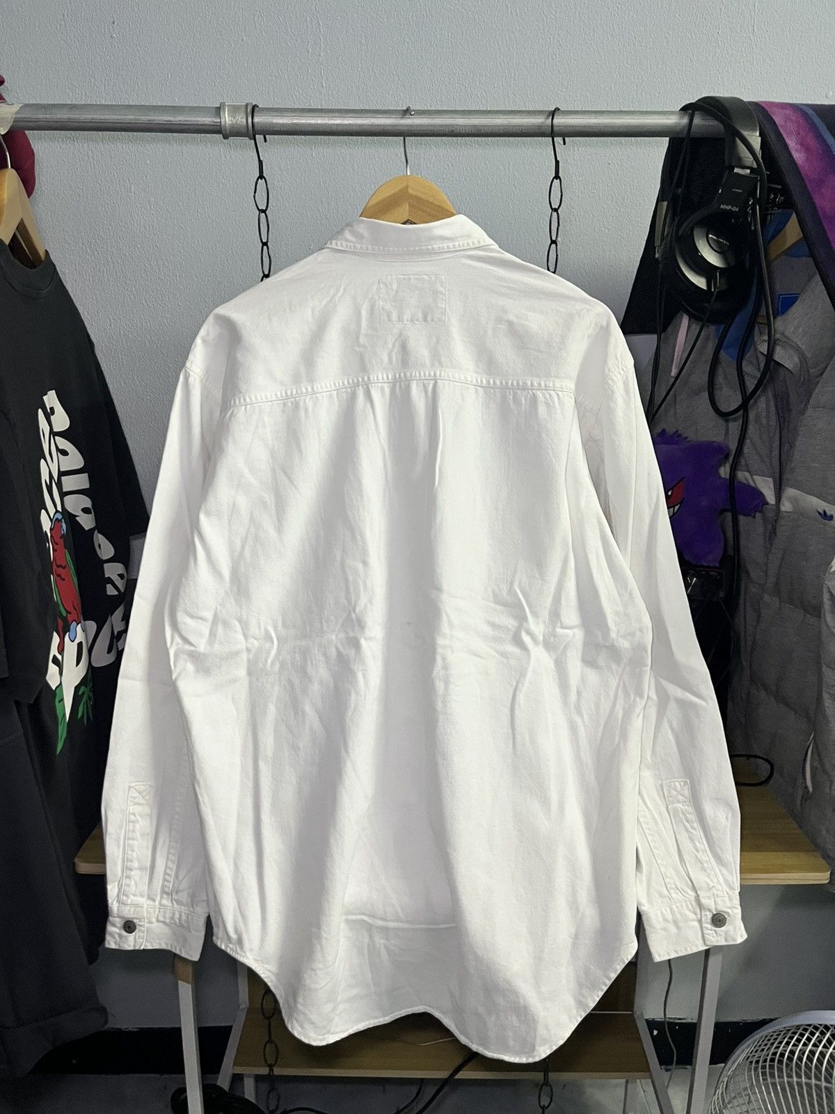 Levi's Vintage Clothing VTG Levi’s long sleeve white denim shirts Size US M / EU 48-50 / 2 - 5 Thumbnail