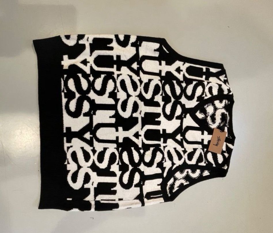 Stussy Stussy Stacked Sweater Vest Size US L / EU 52-54 / 3 - 1 Thumbnail