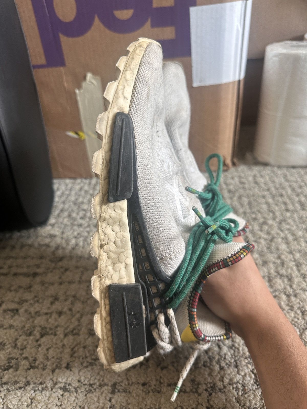 Adidas Pharrell X NMD HUMAN RACE Size US 9.5 / EU 42-43 - 5 Thumbnail