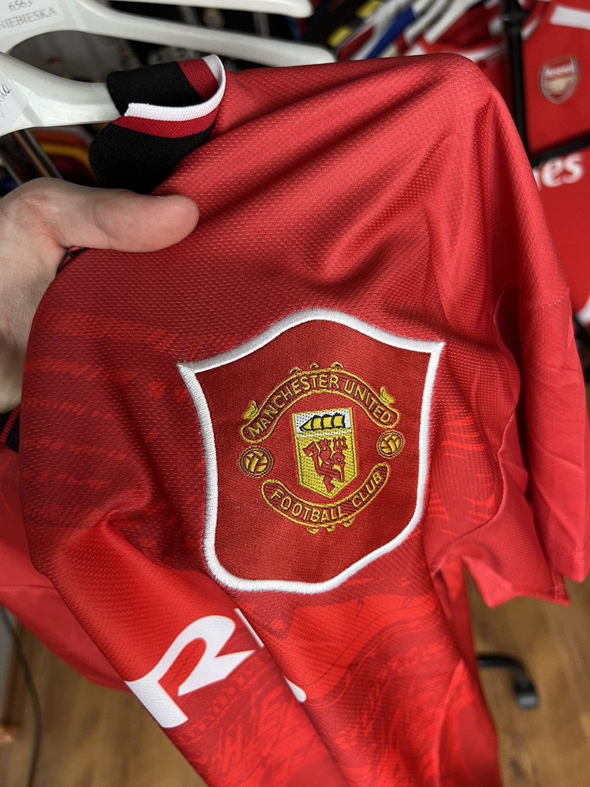 Umbro Jersey Umbro Manchester United 1994/95 Cantona #7 Size US L / EU 52-54 / 3 - 5 Thumbnail