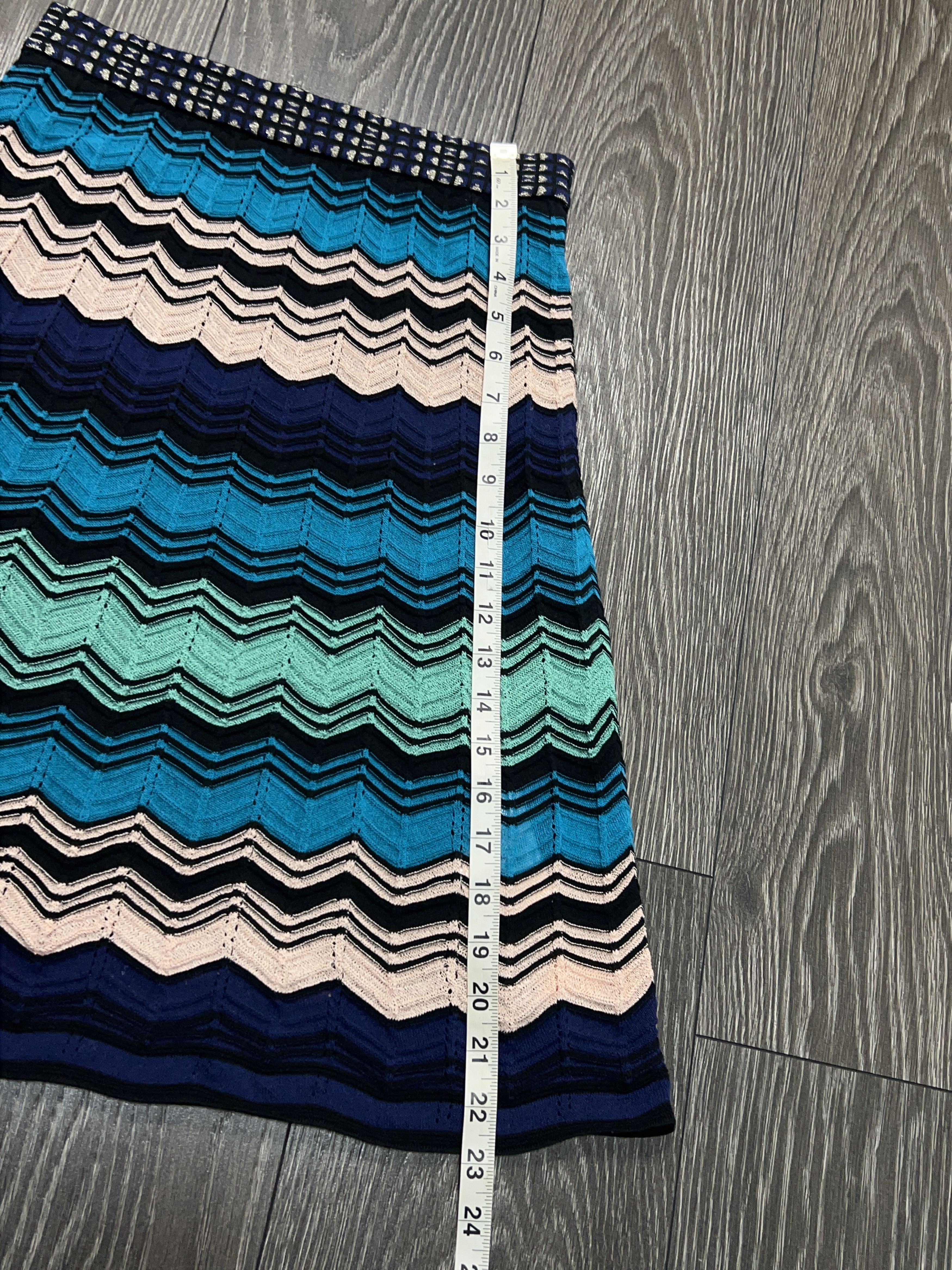Missoni Womens MISSONI Multicolor Skirt Cotton Viscose Size M US 6 Size 28" / US 6 / IT 42 - 7 Thumbnail
