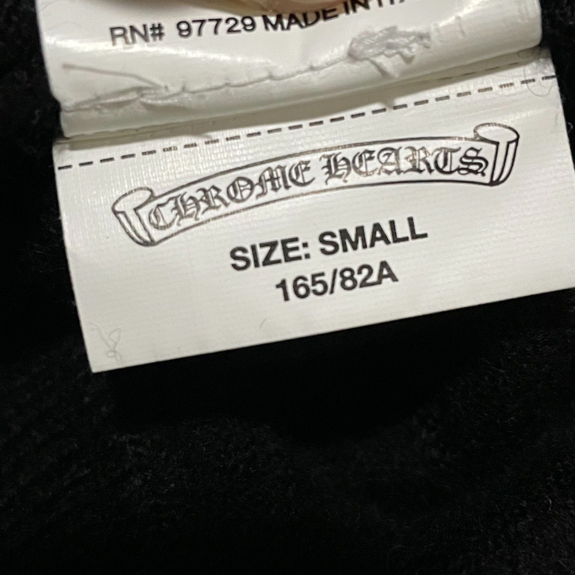 Chrome Hearts Chrome Hearts Black Zip Hoodie Silver Buckle Size US S / EU 44-46 / 1 - 6 Thumbnail