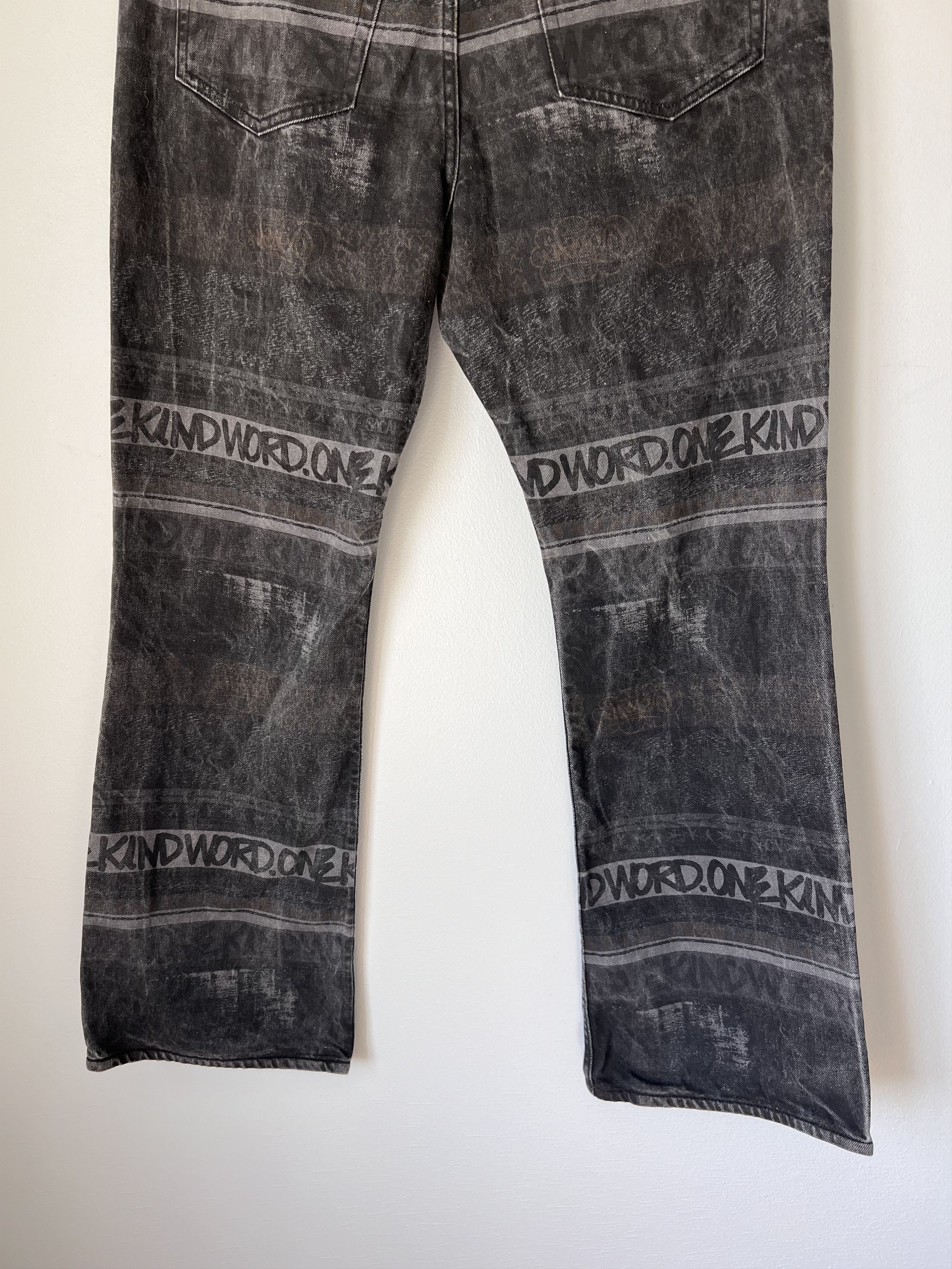 Sacai Sacai Eric Haze Denim Jeans in Black Size US 34 / EU 50 - 6 Thumbnail
