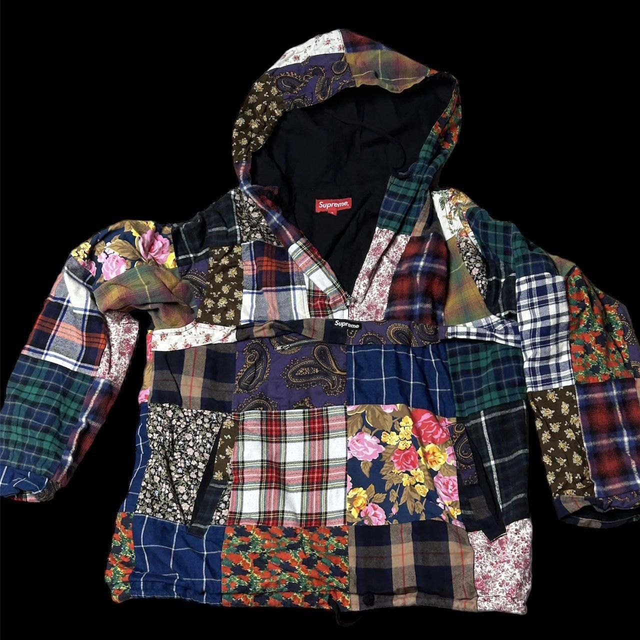 Supreme Patchwork Anorak | Grailed