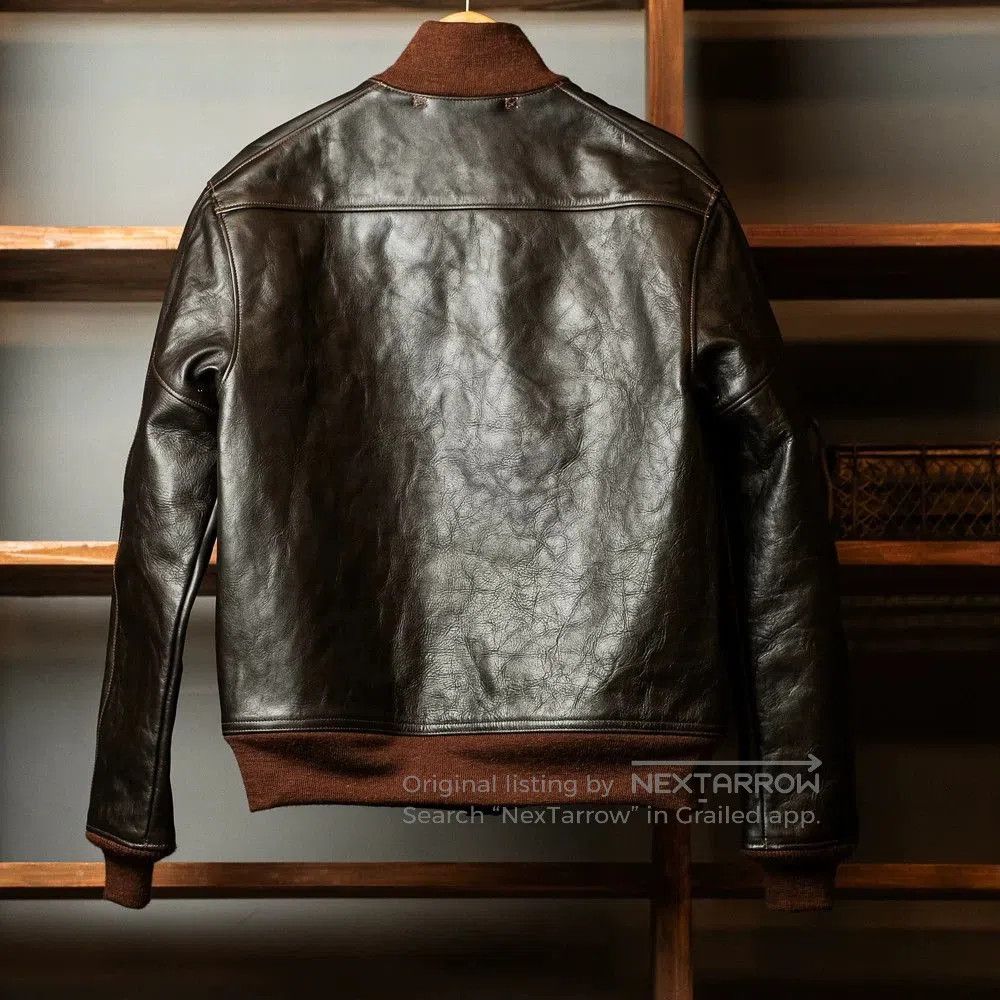 The Real McCoy's real mccoy's type a-1 leather jacket. Size US L / EU 52-54 / 3 - 5 Thumbnail