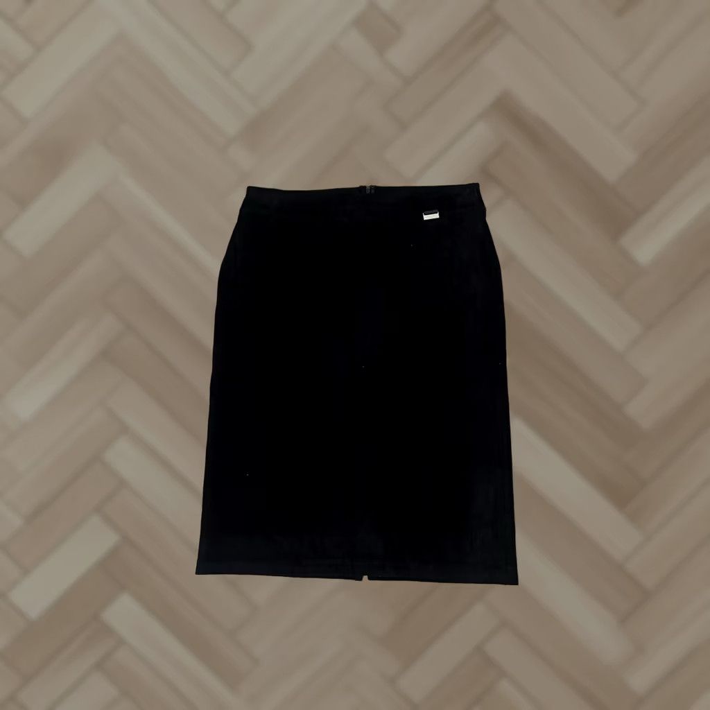 Calvin Klein Calvin Klein Skirt A-Line Long Black Women M NWT Size 32" / US 10 / IT 46 - 1 Thumbnail