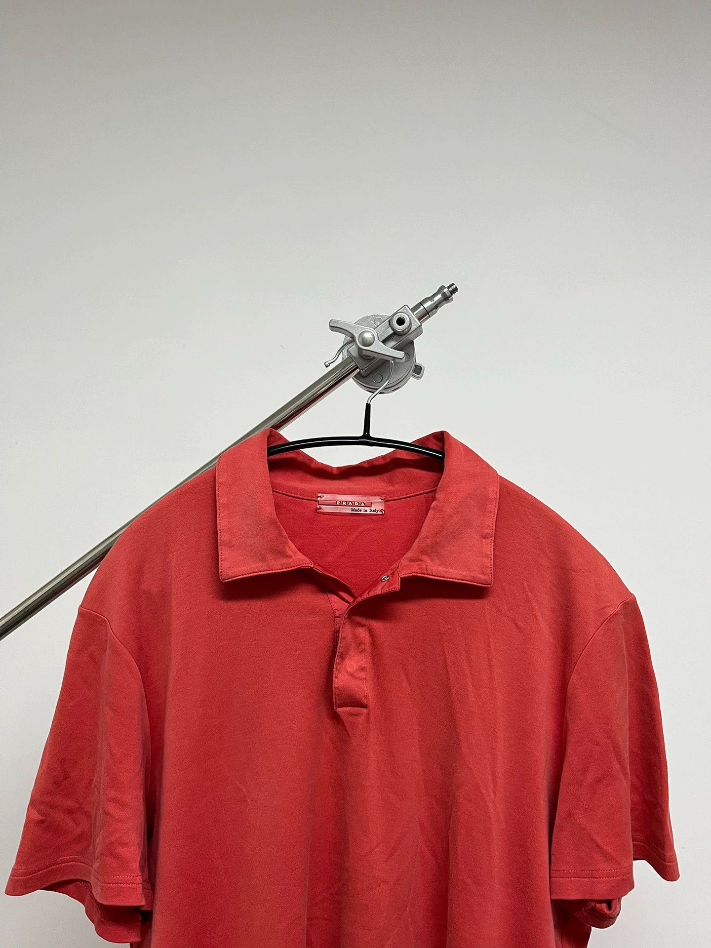 Prada Prada vintage sports polo shirt Red Label watermelon pink Size US M / EU 48-50 / 2 - 3 Thumbnail