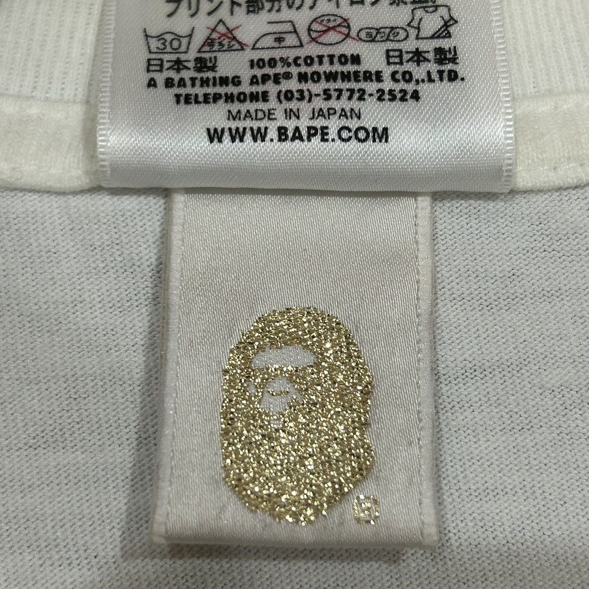Bape Bape Face Side Logo Tee Size US XL / EU 56 / 4 - 4 Thumbnail