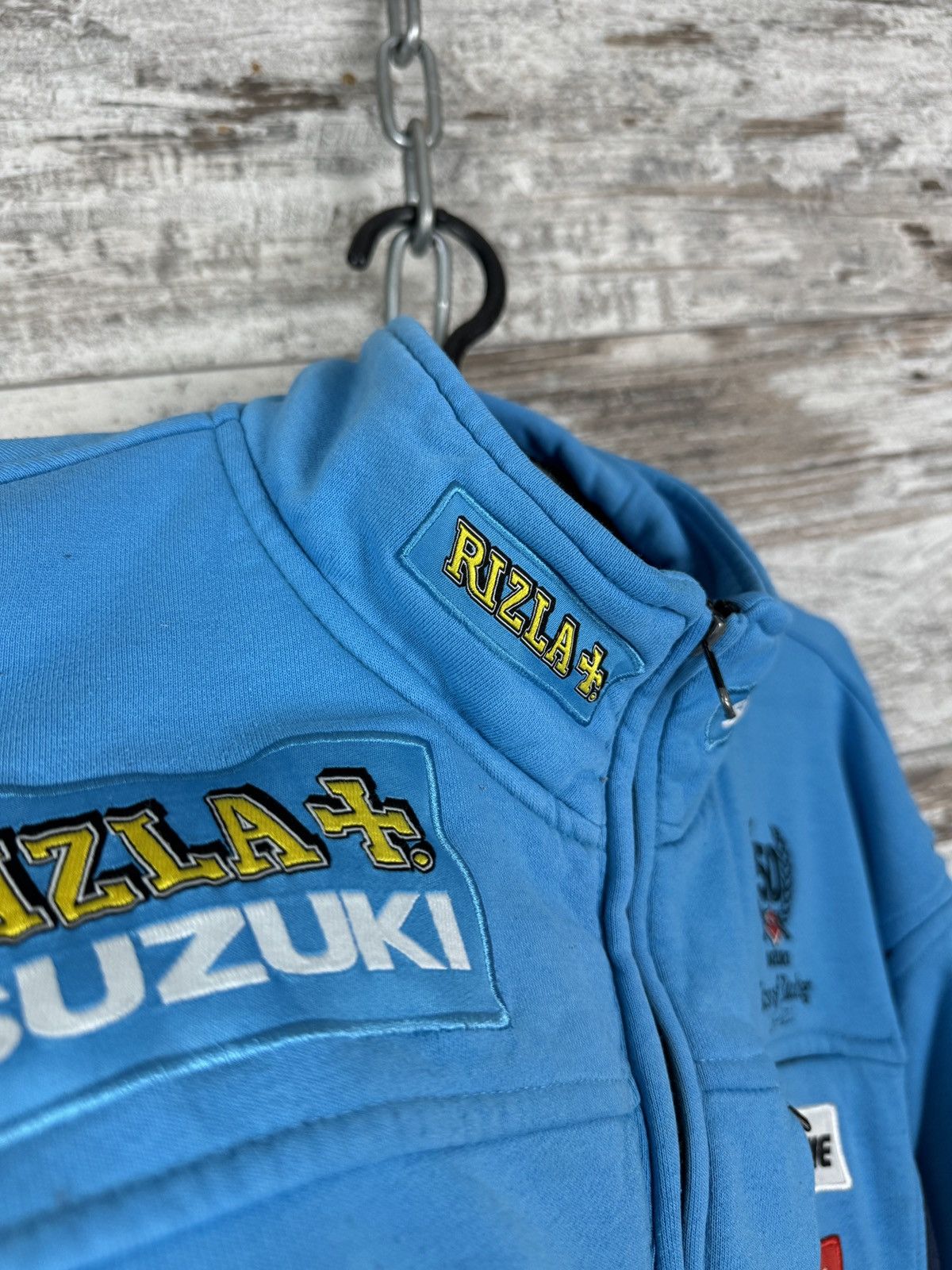 Other Mens Vintage Suzuki zip sweatshirt jacket racing Size US M / EU 48-50 / 2 - 7 Thumbnail