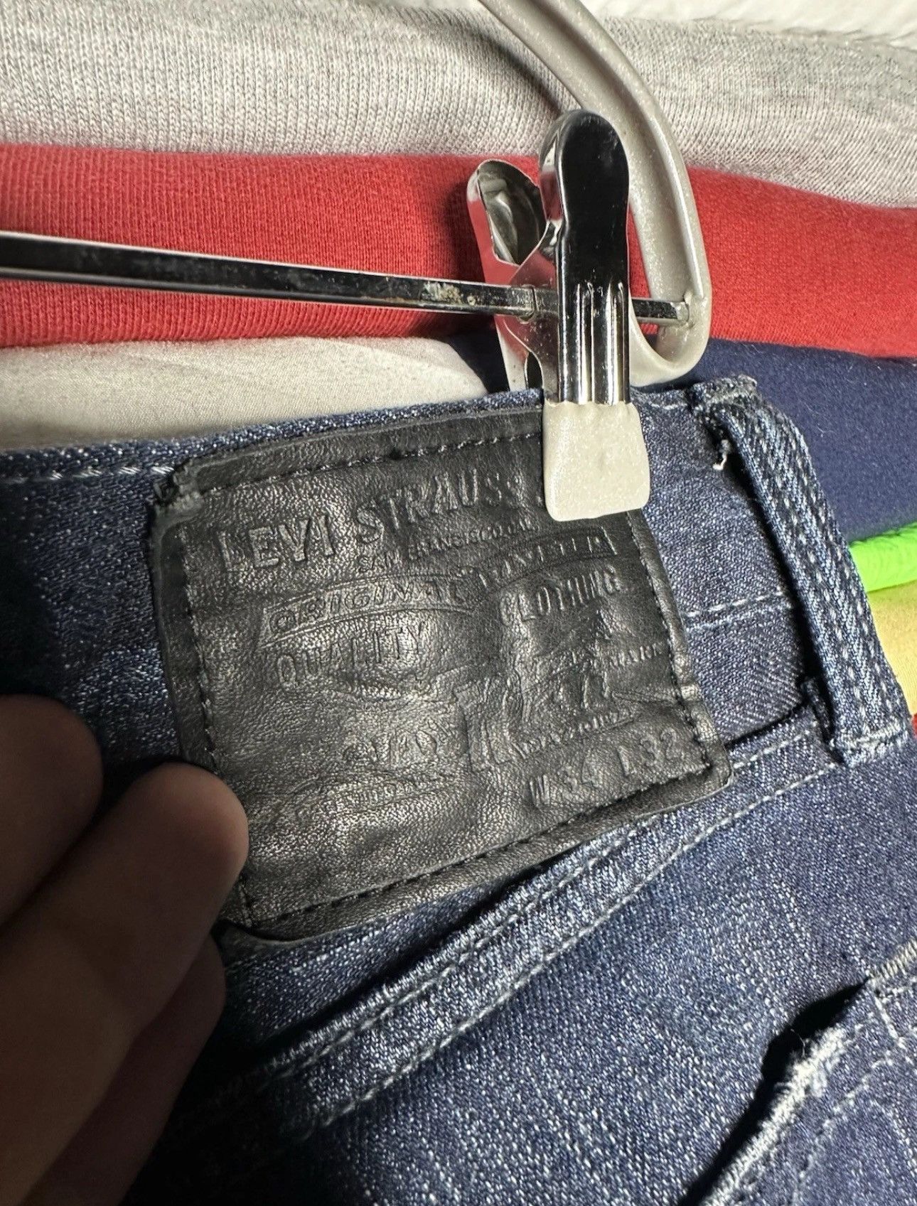 Levi's Levi’s 34 x 32 00's Vintage Punk Rarest Denim Jeans Pants Size US 34 / EU 50 - 5 Thumbnail