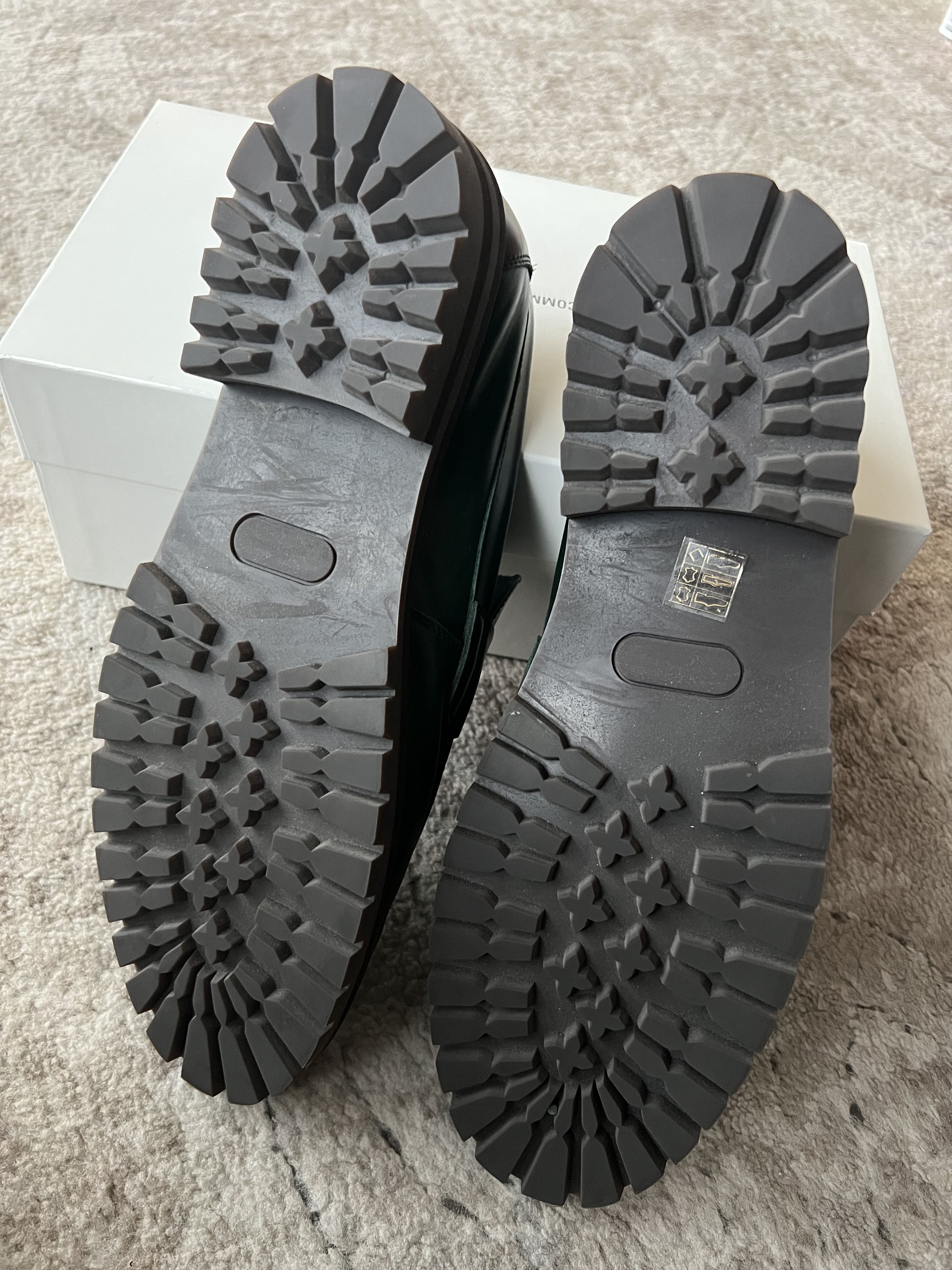 Common Projects Common Projects Green Leather Loafer - Size 45 Size US 12 / EU 45 - 8 Thumbnail