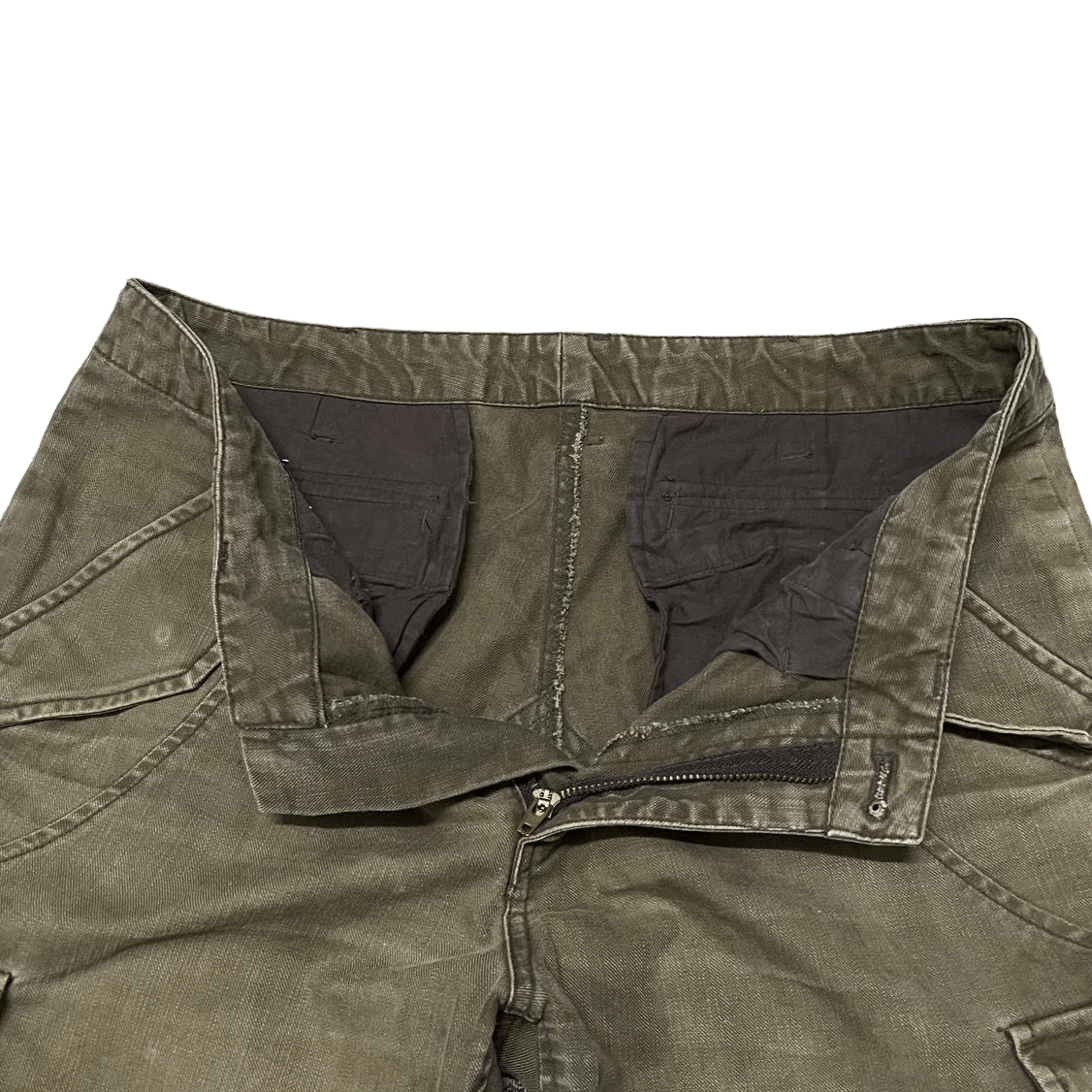 Takeo Kikuchi Vtg TK Takeo Kikuchi Extraheavy Herringbone Cargo Trouser Size US 32 / EU 48 - 6 Thumbnail