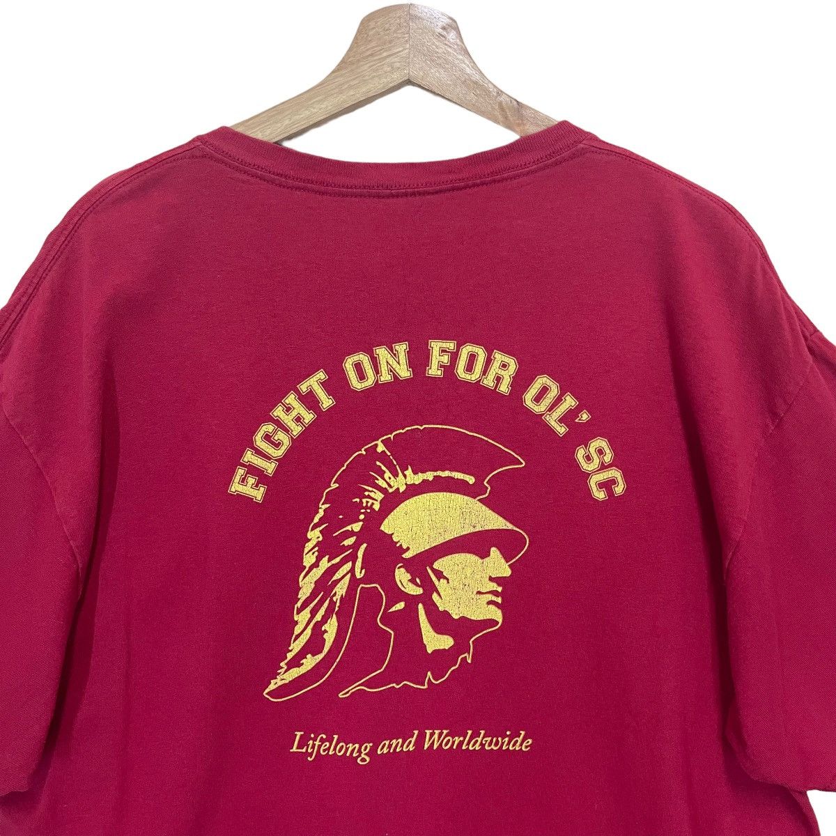 Vintage Vintage 90s University of Southern California Tee Size US L / EU 52-54 / 3 - 4 Thumbnail