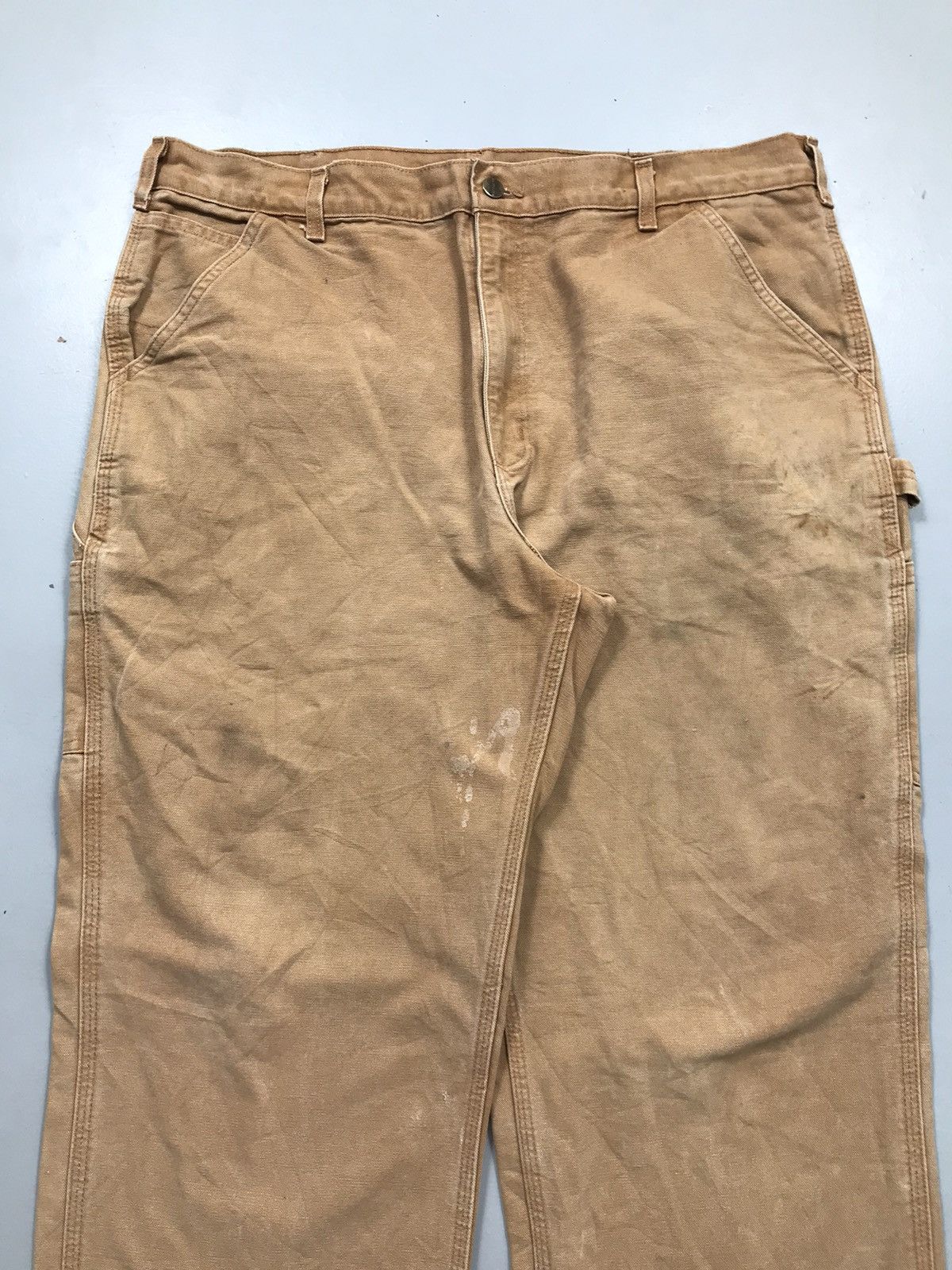 Carhartt Vintage carhsrtt B11 BRN carpenter denim Size US 40 / EU 56 - 5 Thumbnail