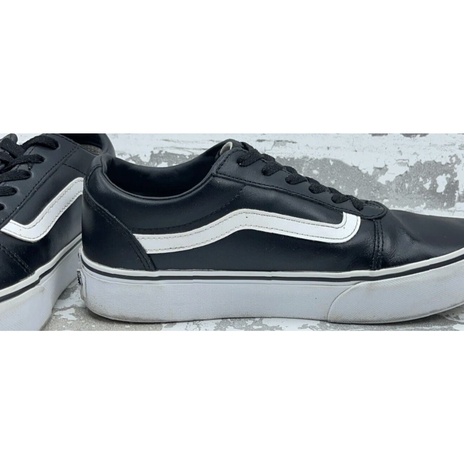 Vans Vans Old Skool Platform Black White Y2K Chunky Low Top Womens Size 9.5 Shoes Size L / US 10 / IT 46 - 7 Thumbnail