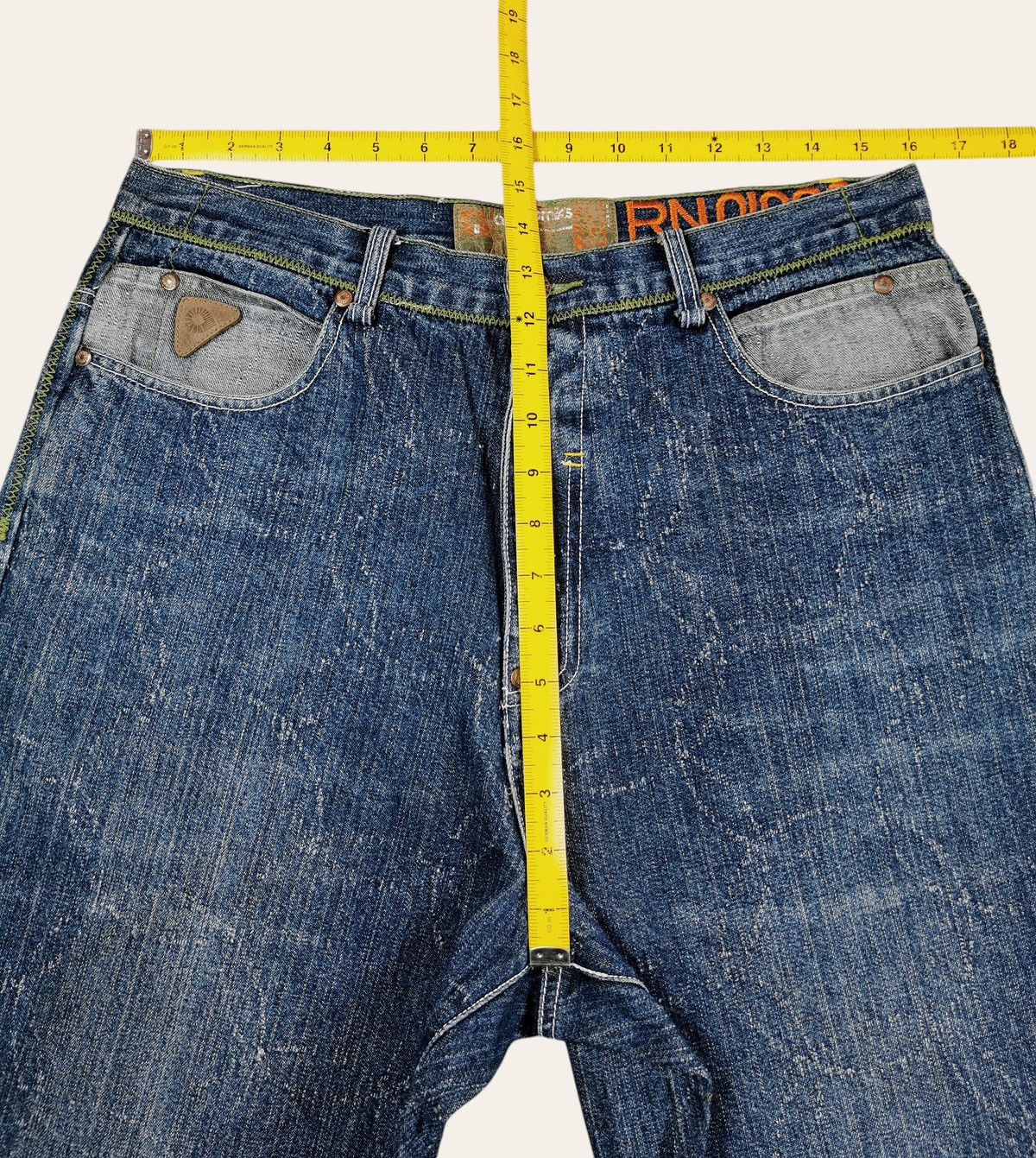 Akademiks Akademiks Safety Product Baggy Jeans Looklike Jnco Size US 32 / EU 48 - 11 Thumbnail