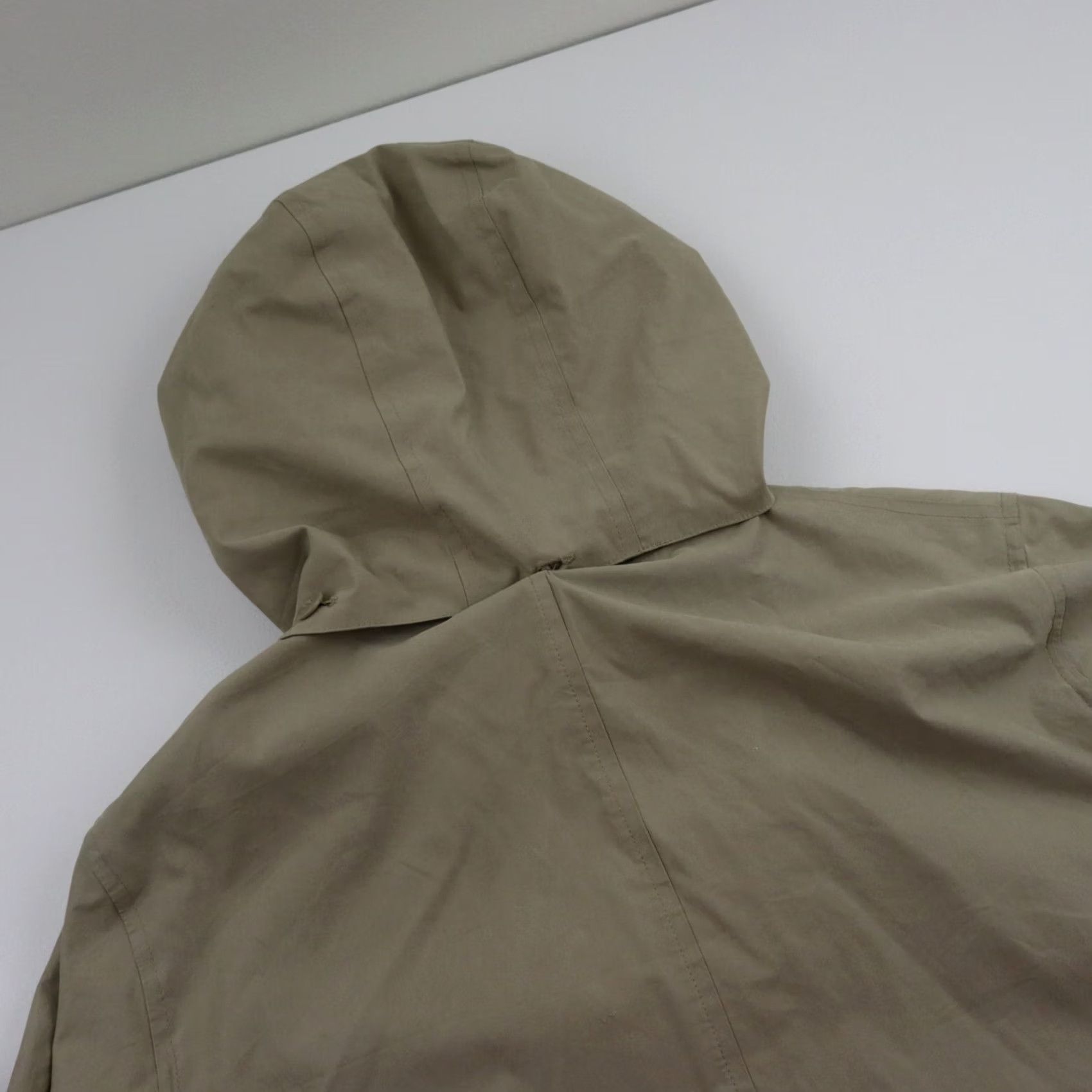 Pendleton VINTAGE Pendleton Rain Coat Overcoat Chore Jacket Womens Large Beige Sherpa-Softshell Hooded Water Resistant Jacket Women's L Rain Coat Size L / US 10 / IT 46 - 7 Thumbnail