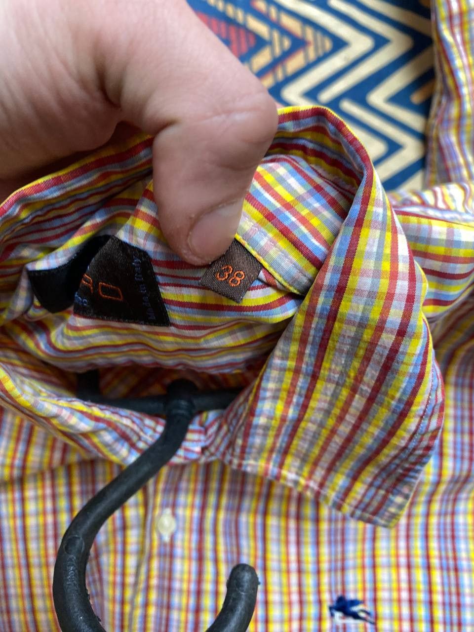 Etro Vintage Y2K shirt print Etor Milano streetwear logo luxury Size US M / EU 48-50 / 2 - 3 Thumbnail