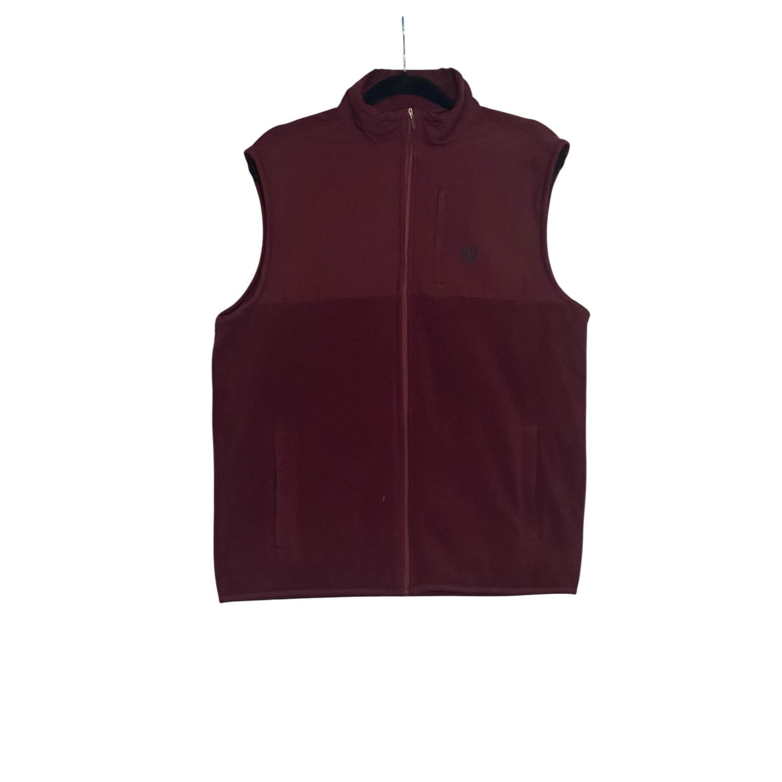 Chaps Chaps burgundy full zippered fleece vest size Medium Size US M / EU 48-50 / 2 - 9 Thumbnail