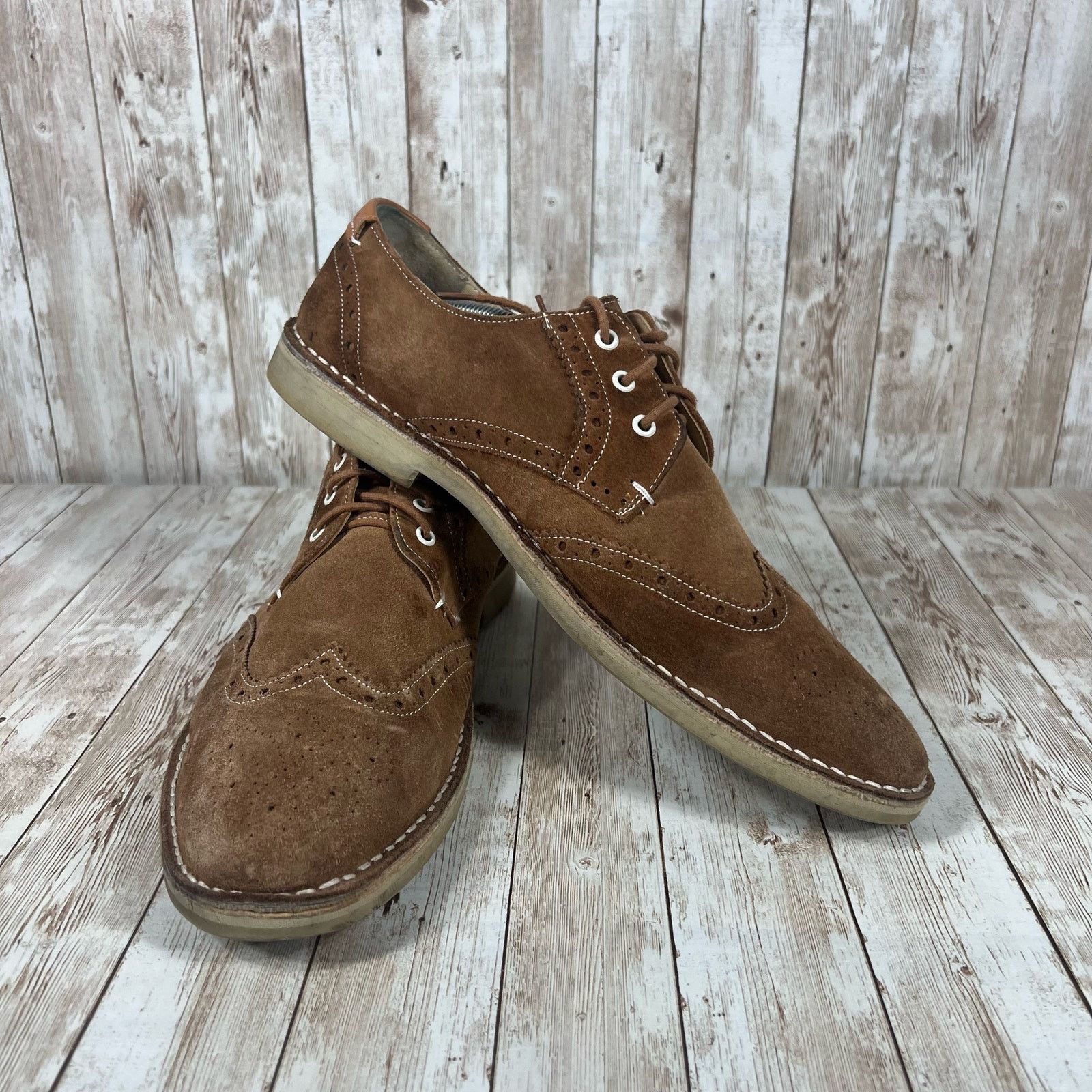 Ted Baker Ted baker wingtip brown Mens 14 Size US 14 / EU 47 - 6 Thumbnail
