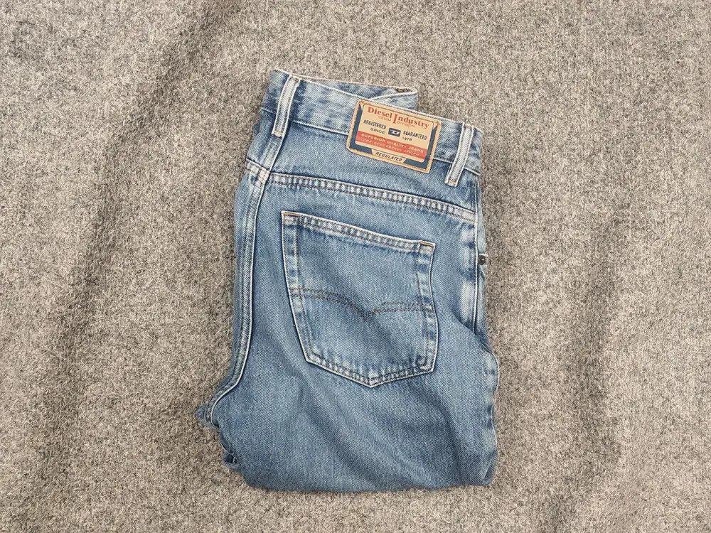 Diesel Diesel 1999 09c16 Relaxed Denim Wide-leg jeans Vintage Size 25" / US 0 / IT 36 - 2 Thumbnail