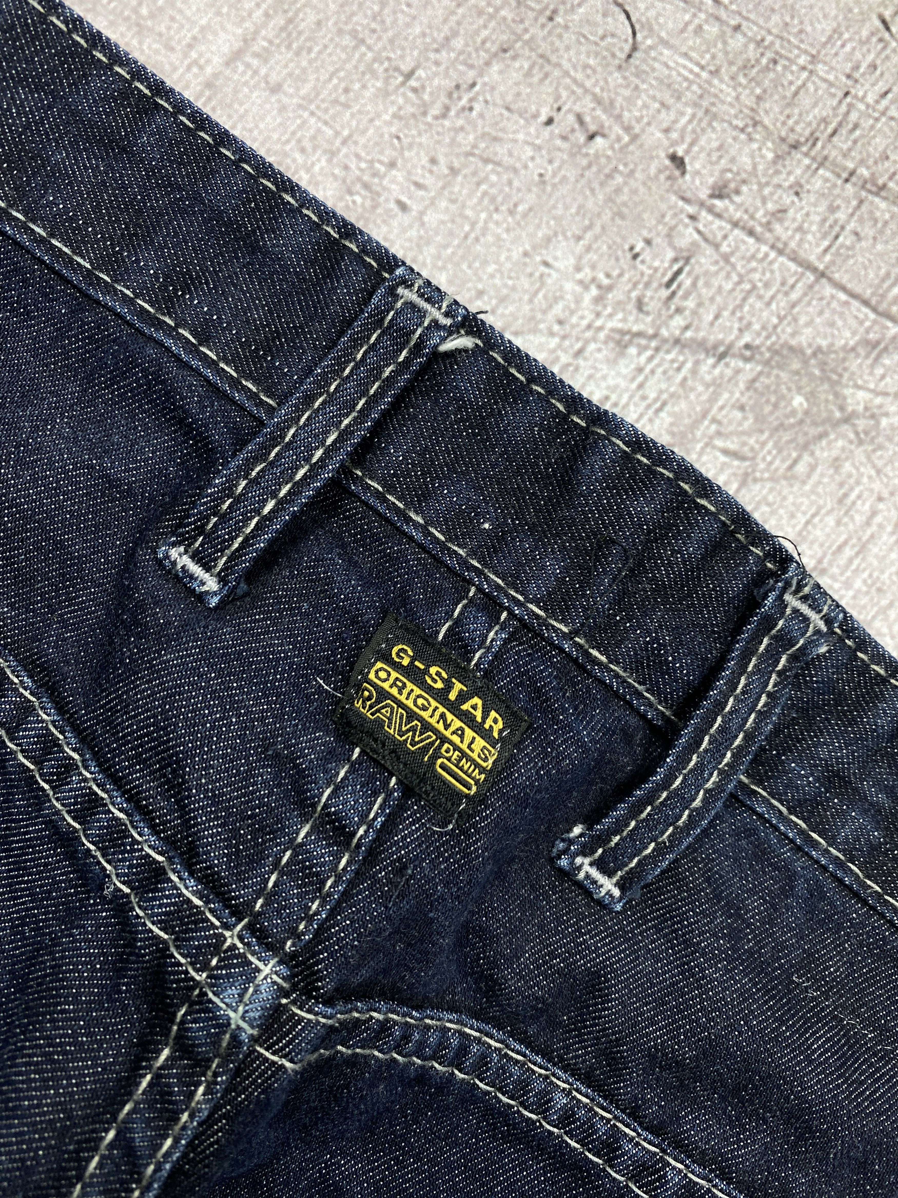 G-Star G Star Raw Vintage Mens Double Knee Jeans Denim Pants Size US 34 / EU 50 - 6 Thumbnail