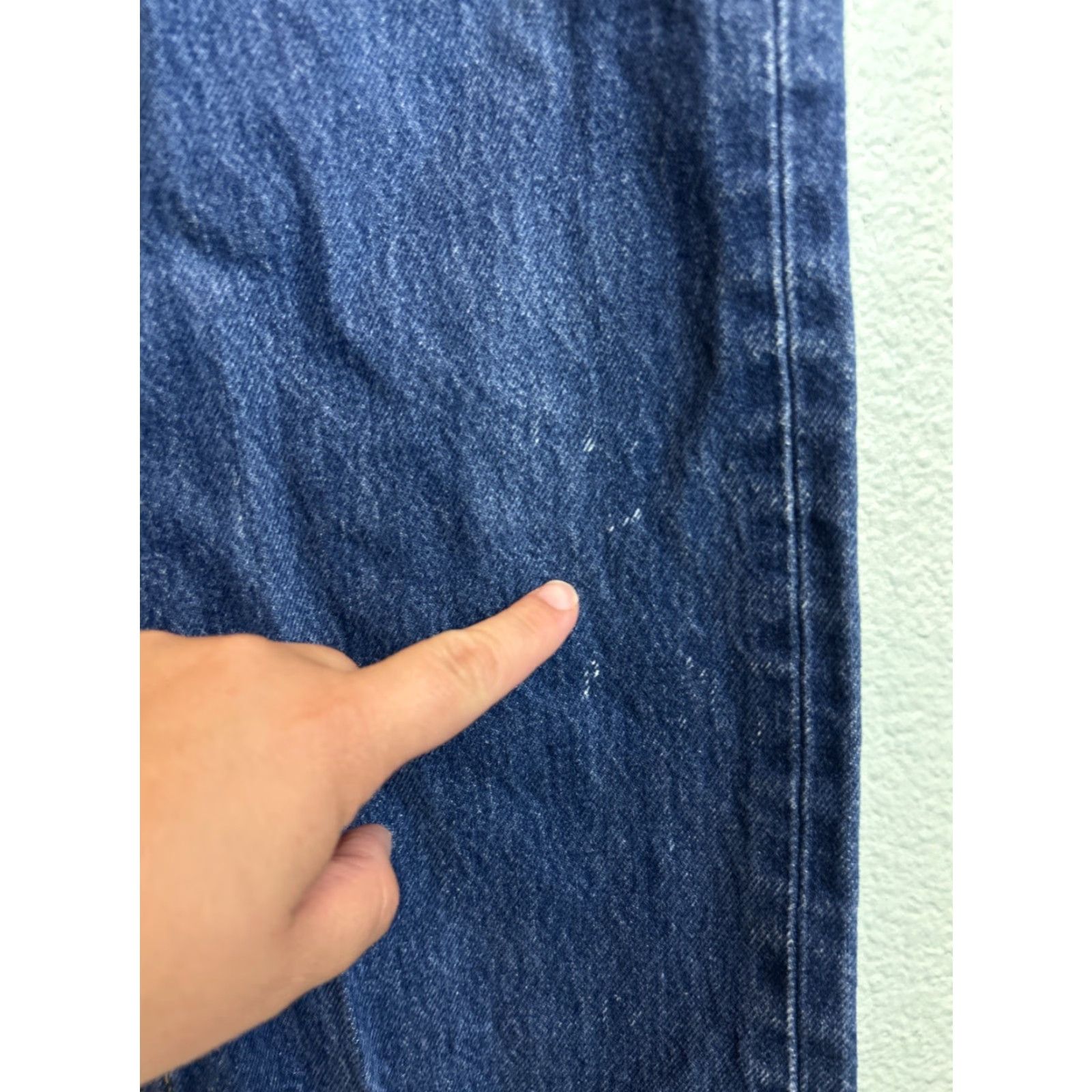 Levi's VINTAGE Levi's 501 Button Fly Jeans Dark Wash 32x34 Men Regular Blue Straight 90s Size US 32 / EU 48 - 4 Thumbnail