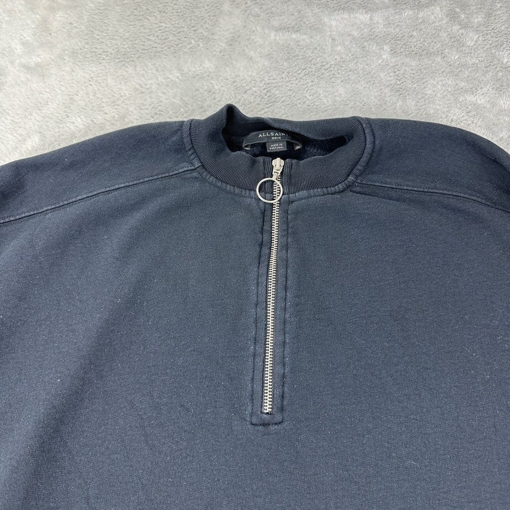 Allsaints AllSaints Black 1/4 Zip Artillery Sweatshirt Women’s Size X Size XS / US 0-2 / IT 36-38 - 7 Thumbnail