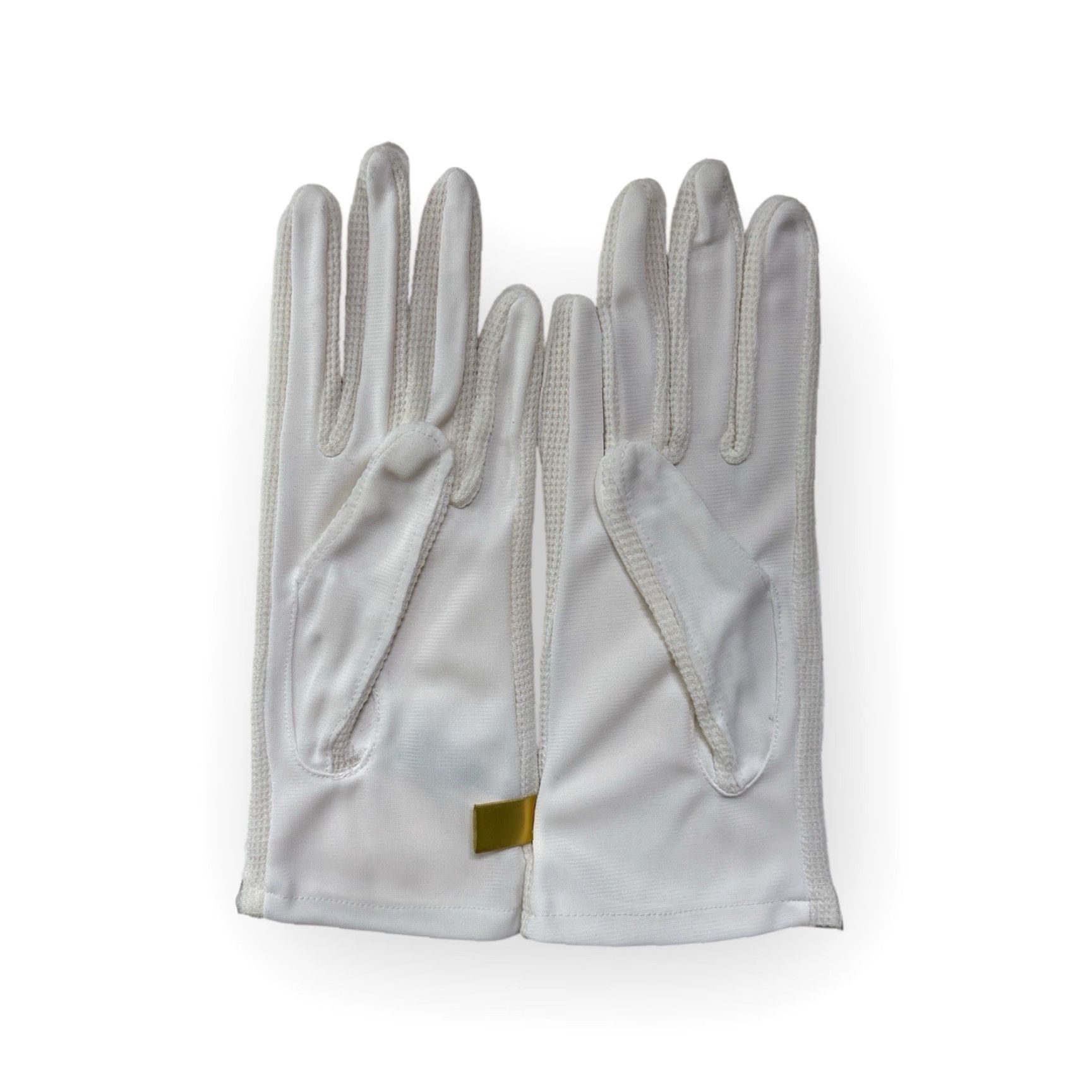 Vintage VINTAGE dress gloves womens XS 70s deadstock NIP white nylon 70s fashion gloves Womens XS-7.5 Size XS / US 0-2 / IT 36-38 - 5 Thumbnail